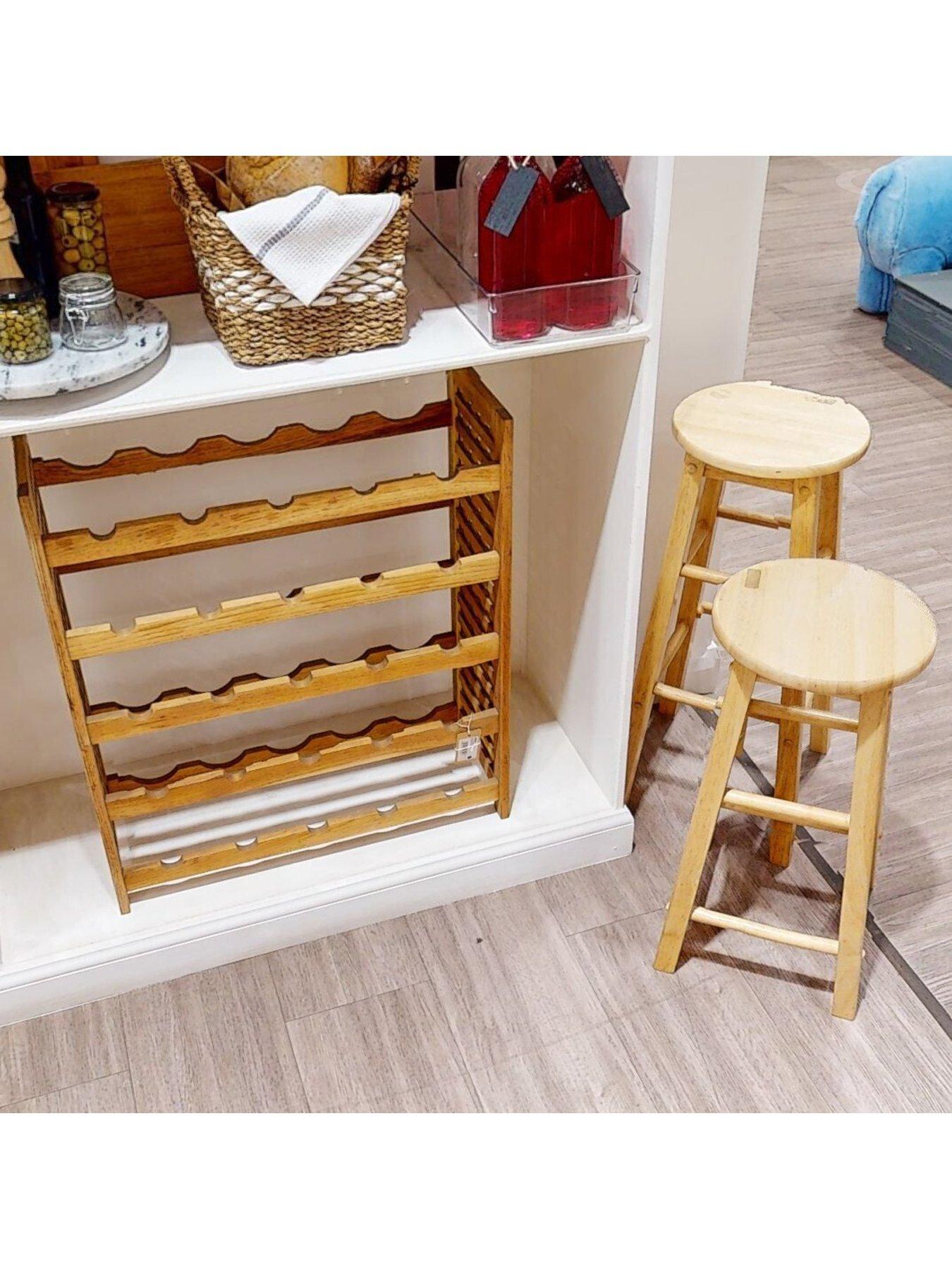 Interiors By Premier Arla 25 Bottle Wooden Wine Rack