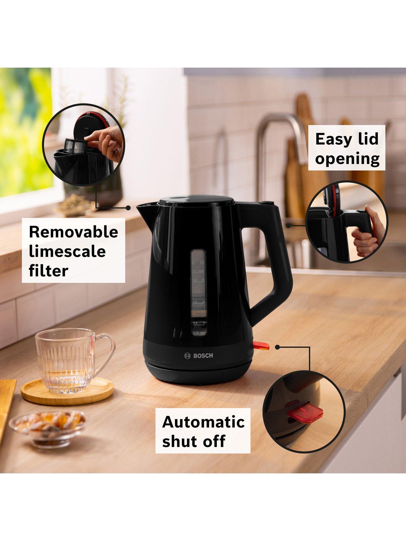 Bosch MyMoment TWK1M123GB Delight Kettle Black Very