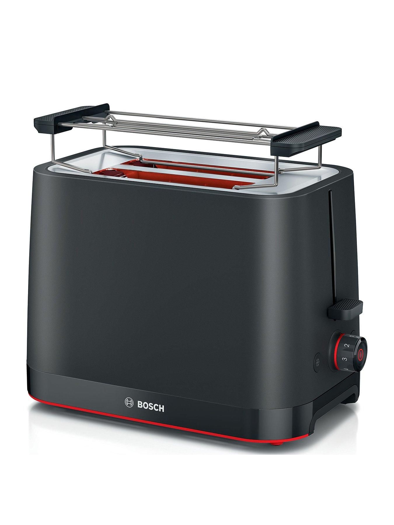 Image 1 of 8 of Bosch MyMoment TAT3M123GB Infuse 2 Slot Toaster - Black