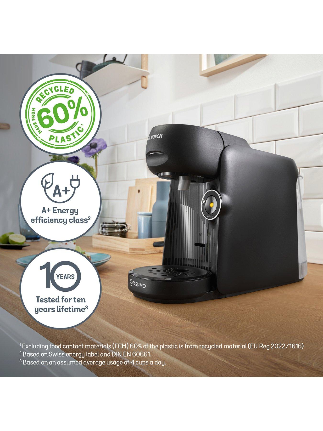 TASSIMO by Bosch HAPPY TAS1002NGB Koffiezetapparaat, 1400 watt, 0,7 liter - zwart