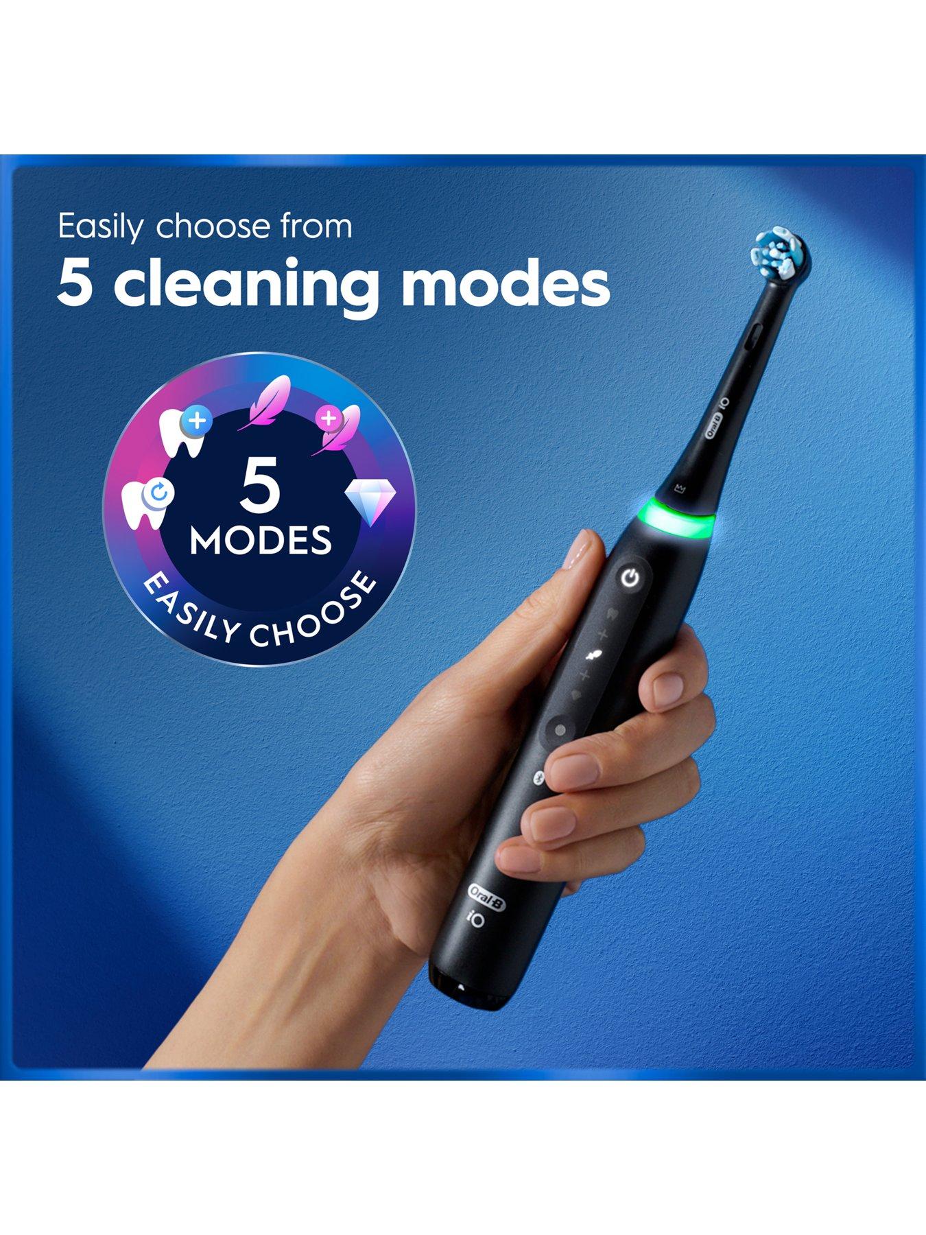 Image 2 of 8 of Oral-B iO5 Matt Black Electric Toothbrush