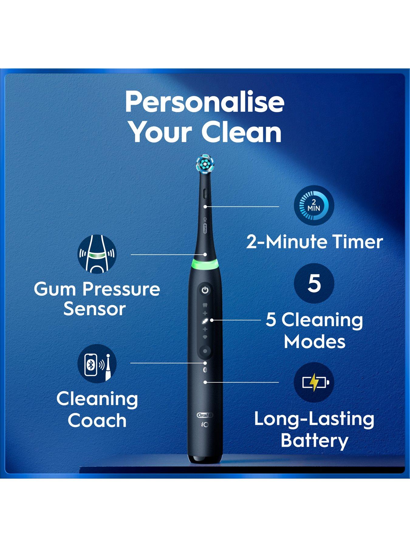 Image 3 of 8 of Oral-B iO5 Matt Black Electric Toothbrush