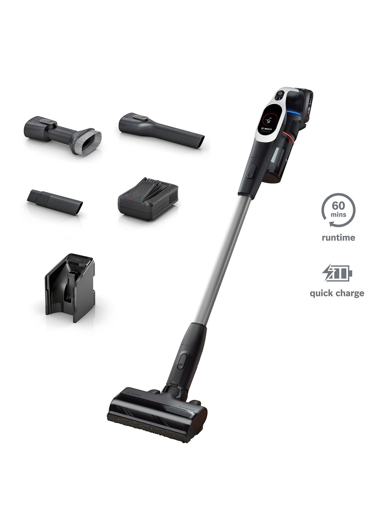 Bosch Unlimited 9 BBS931WGB 60 mins runtime, Cordless Vacuum Cleaner - White