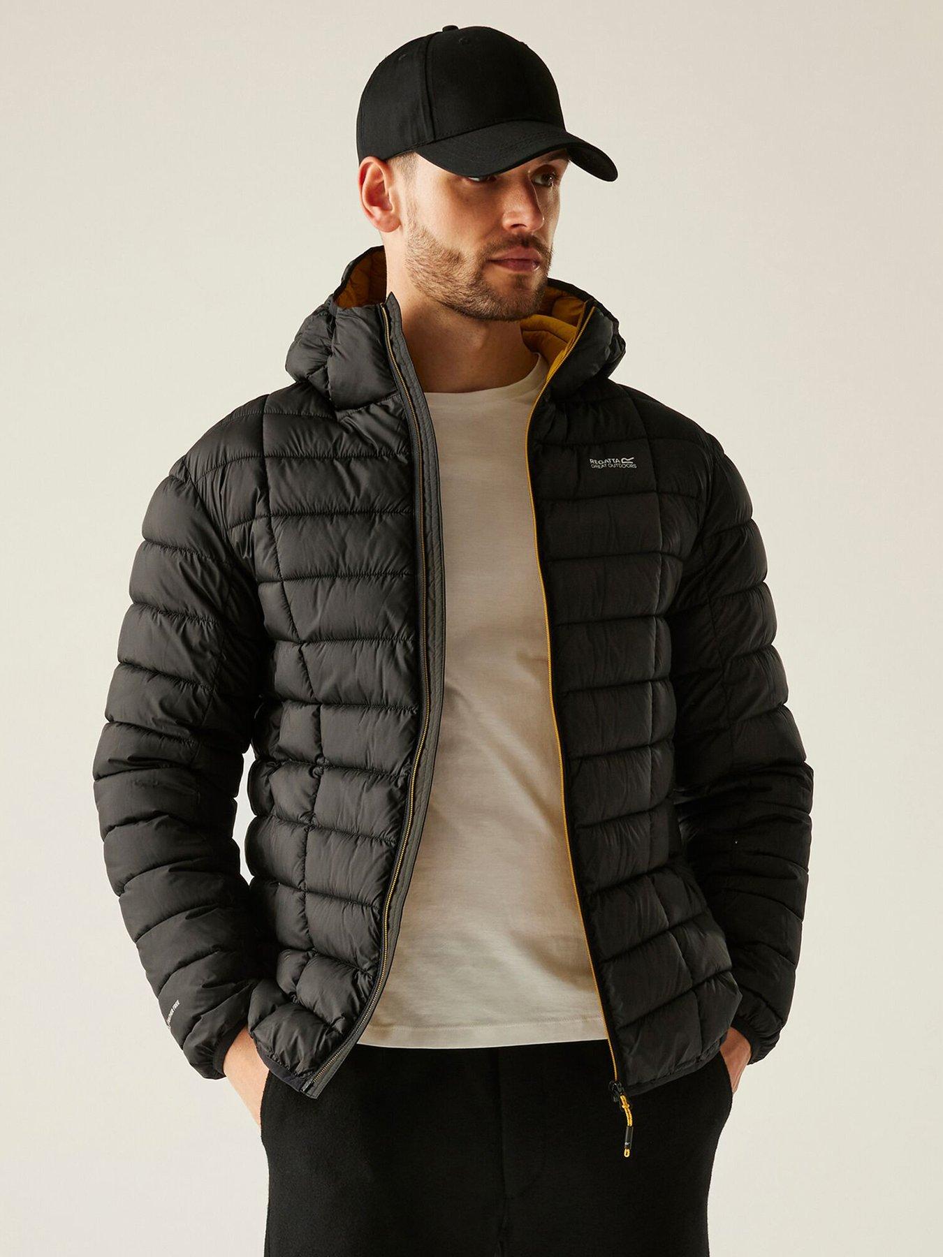 Regatta Mens Asper Padded Jacket Black Very