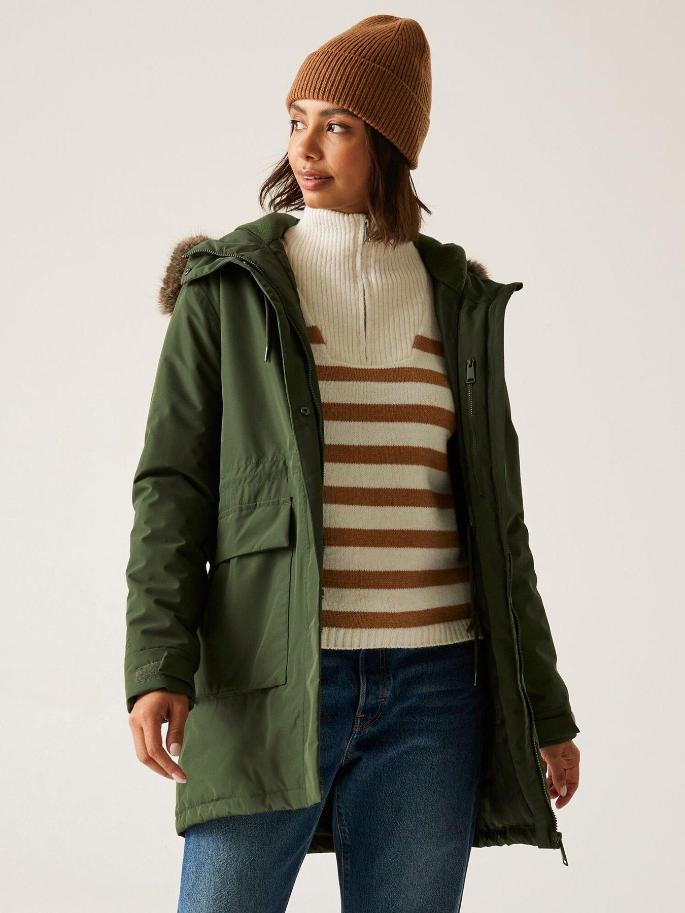 Parka Regatta Ladies Green Jacket Regatta Womens Sabinka