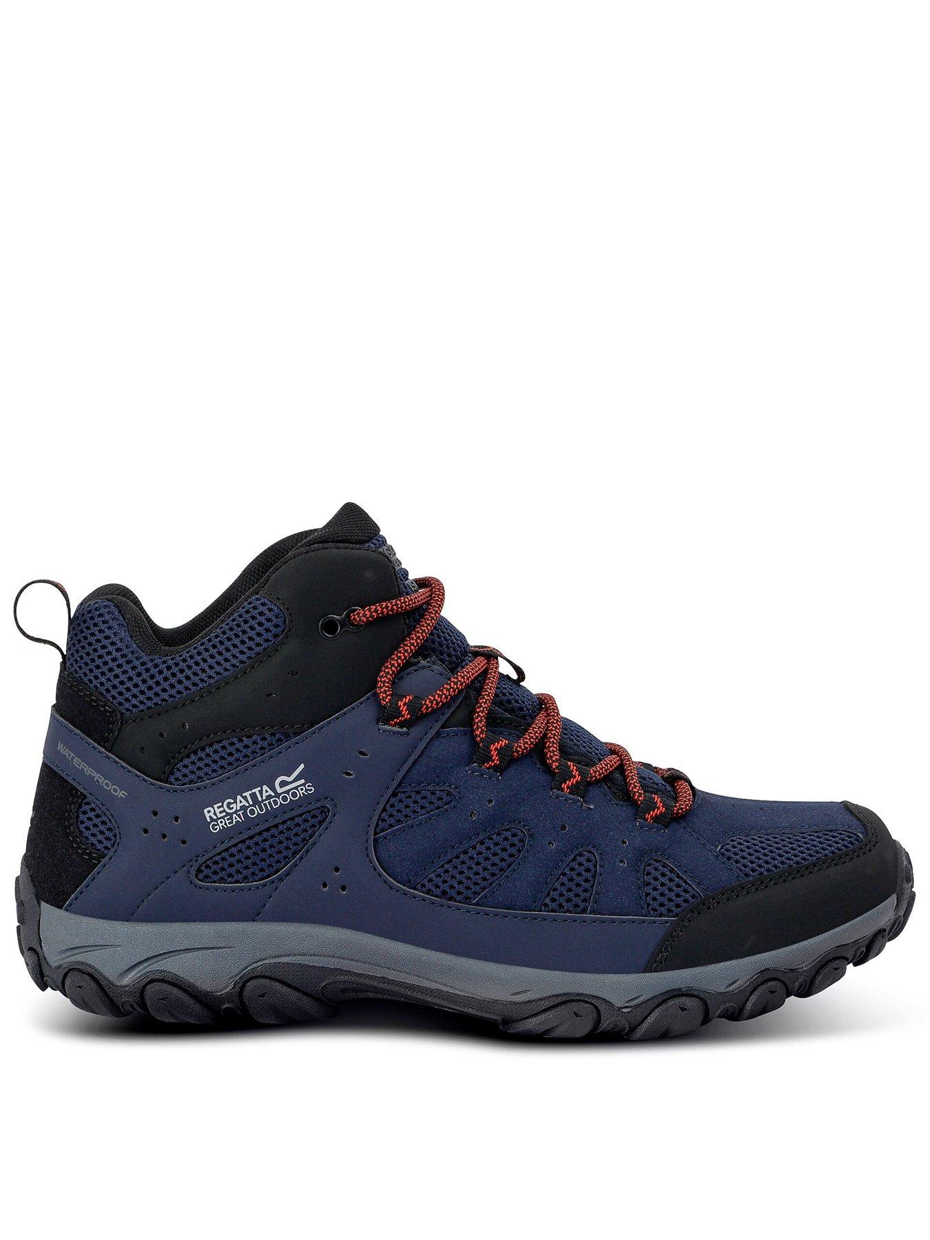 Regatta Mens Edgepoint Iv Mid Walking Boots Navy Very
