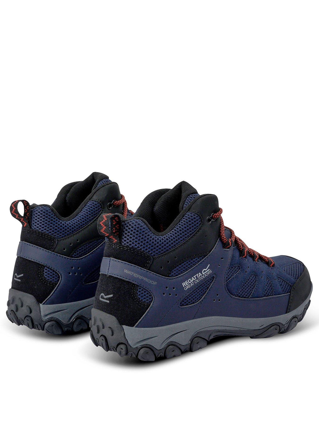 Image 2 of 7 of Regatta Mens Edgepoint Iv Mid Walking Boots - Navy