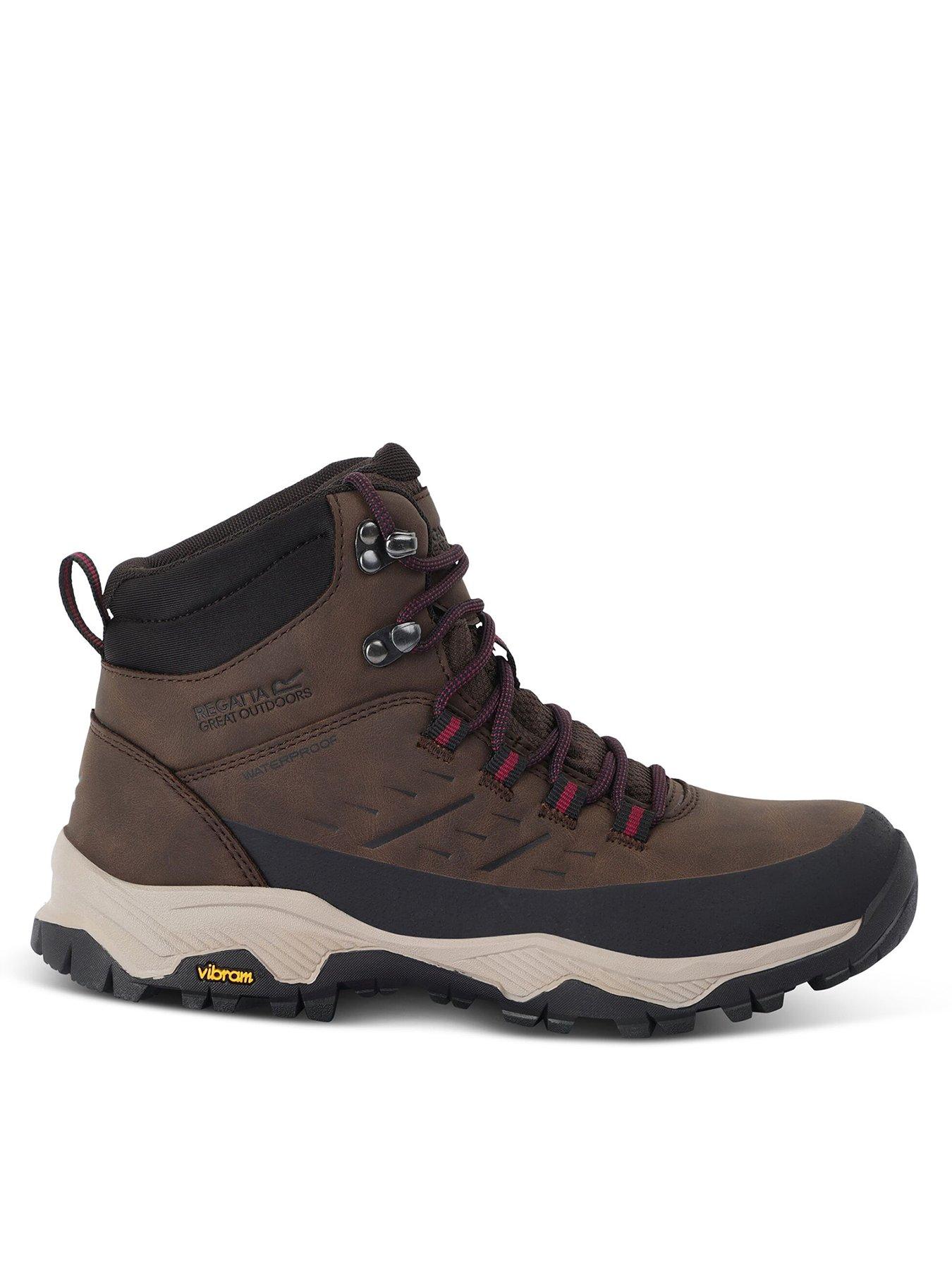 undefined Womens Blake Mid Walking Boots - Brown