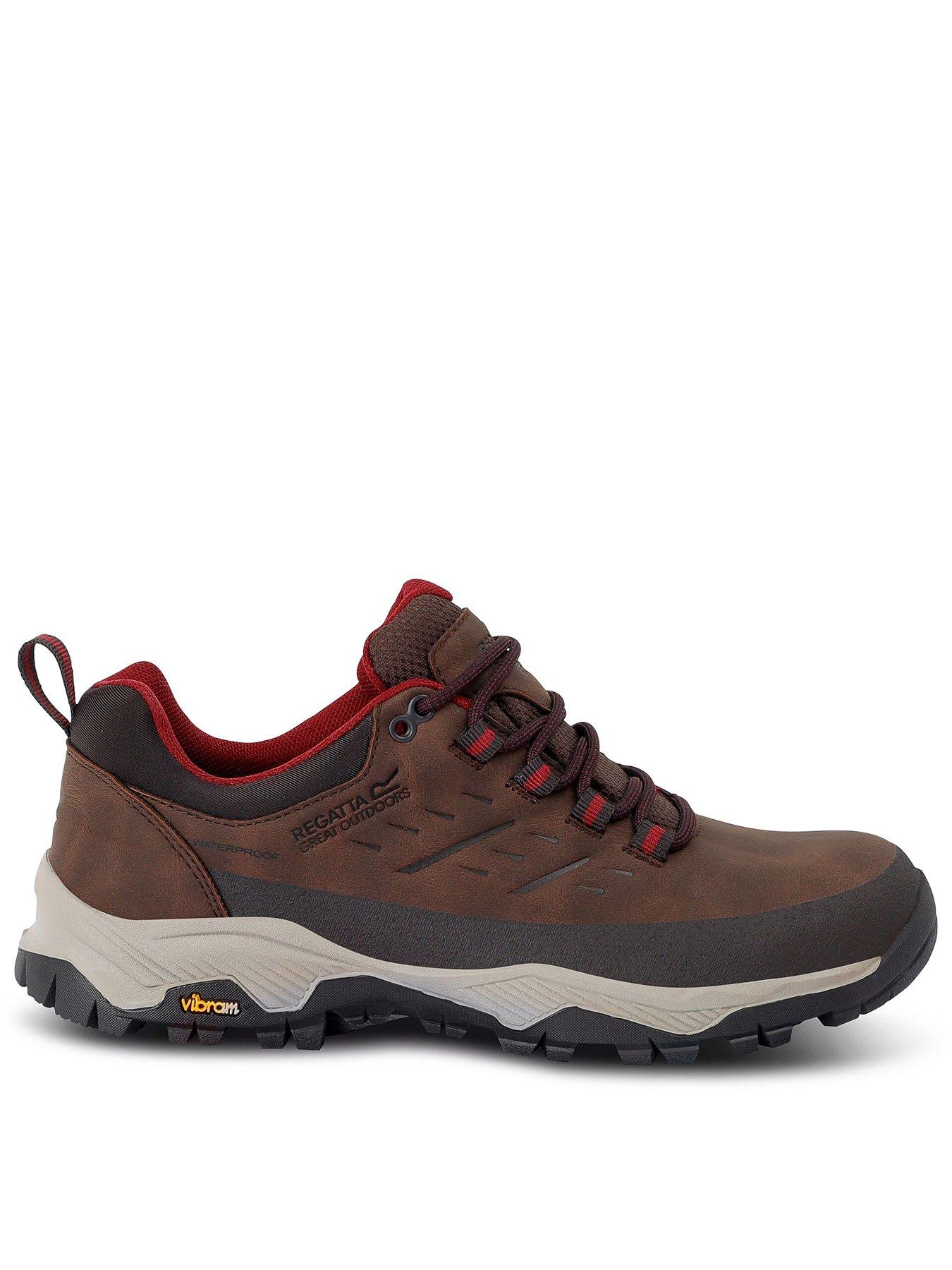 Regatta Womens Blake Low Walking Shoes - Brown