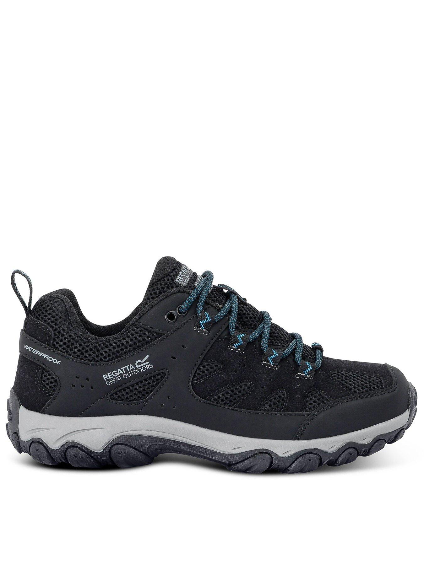 Regatta Womens Edgepoint Iv Low Walking Shoes - Black