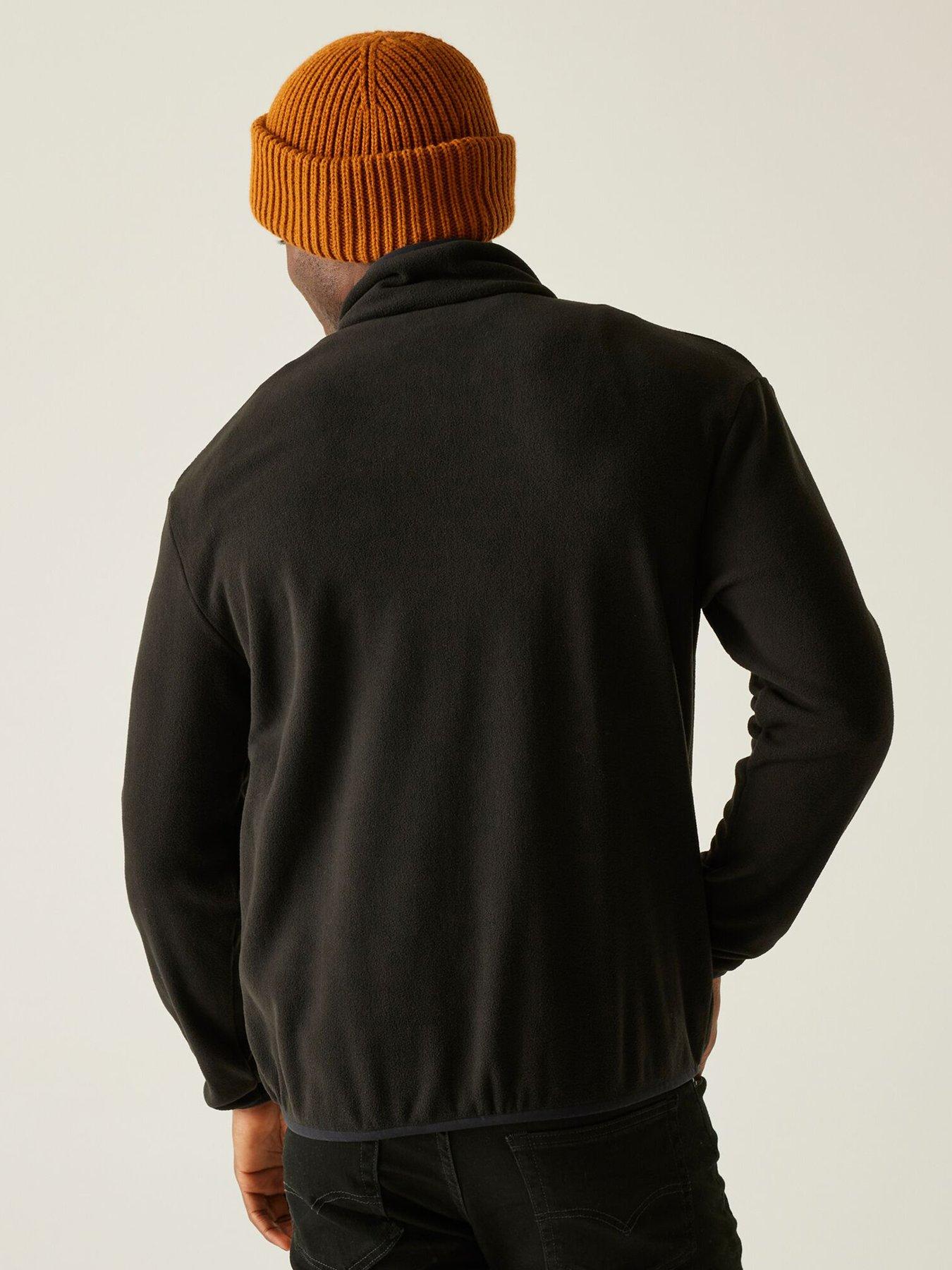 Image 2 of 6 of Regatta Mens Frankie Full Zip Fleece - Black