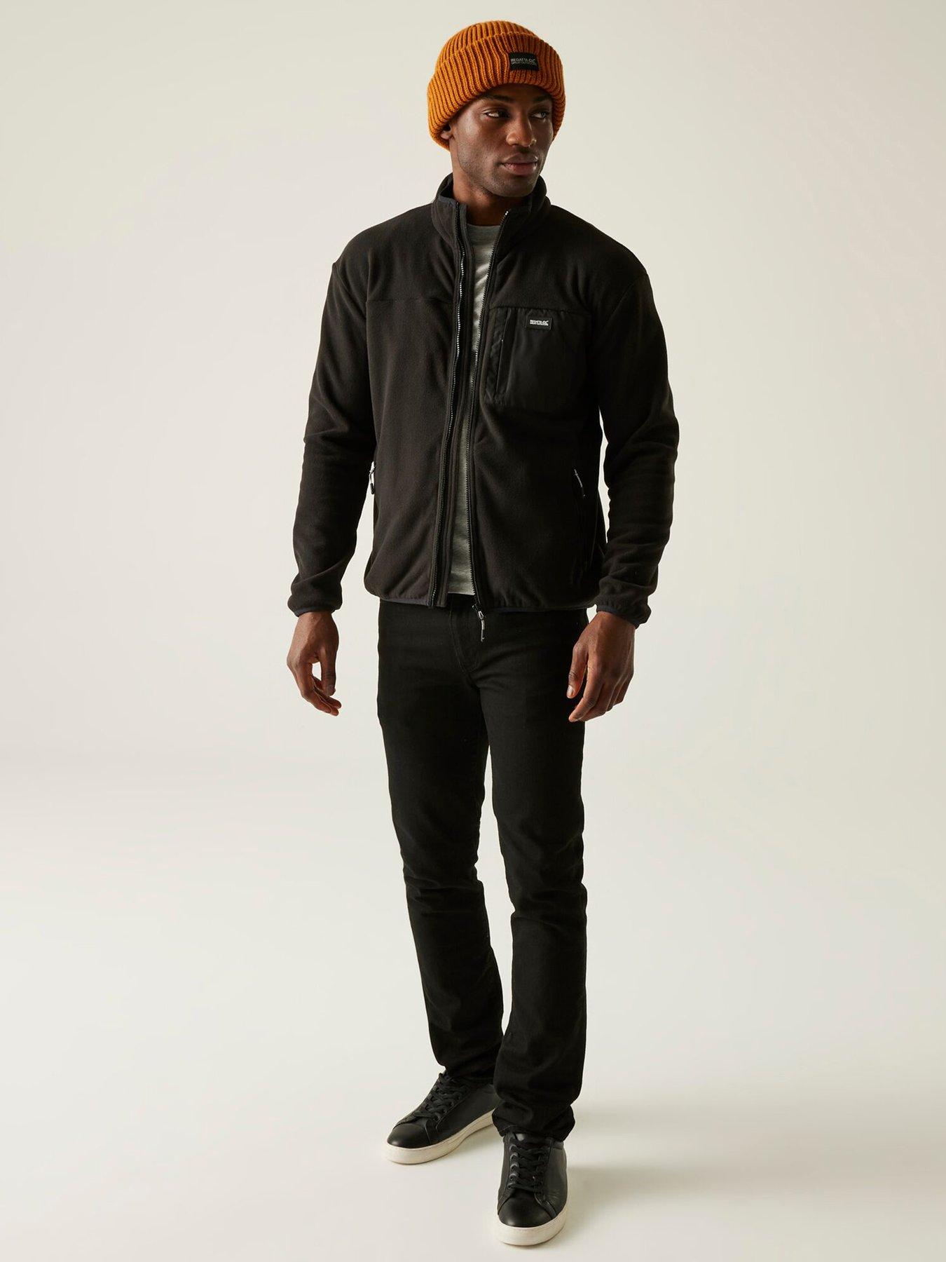 Image 3 of 6 of Regatta Mens Frankie Full Zip Fleece - Black