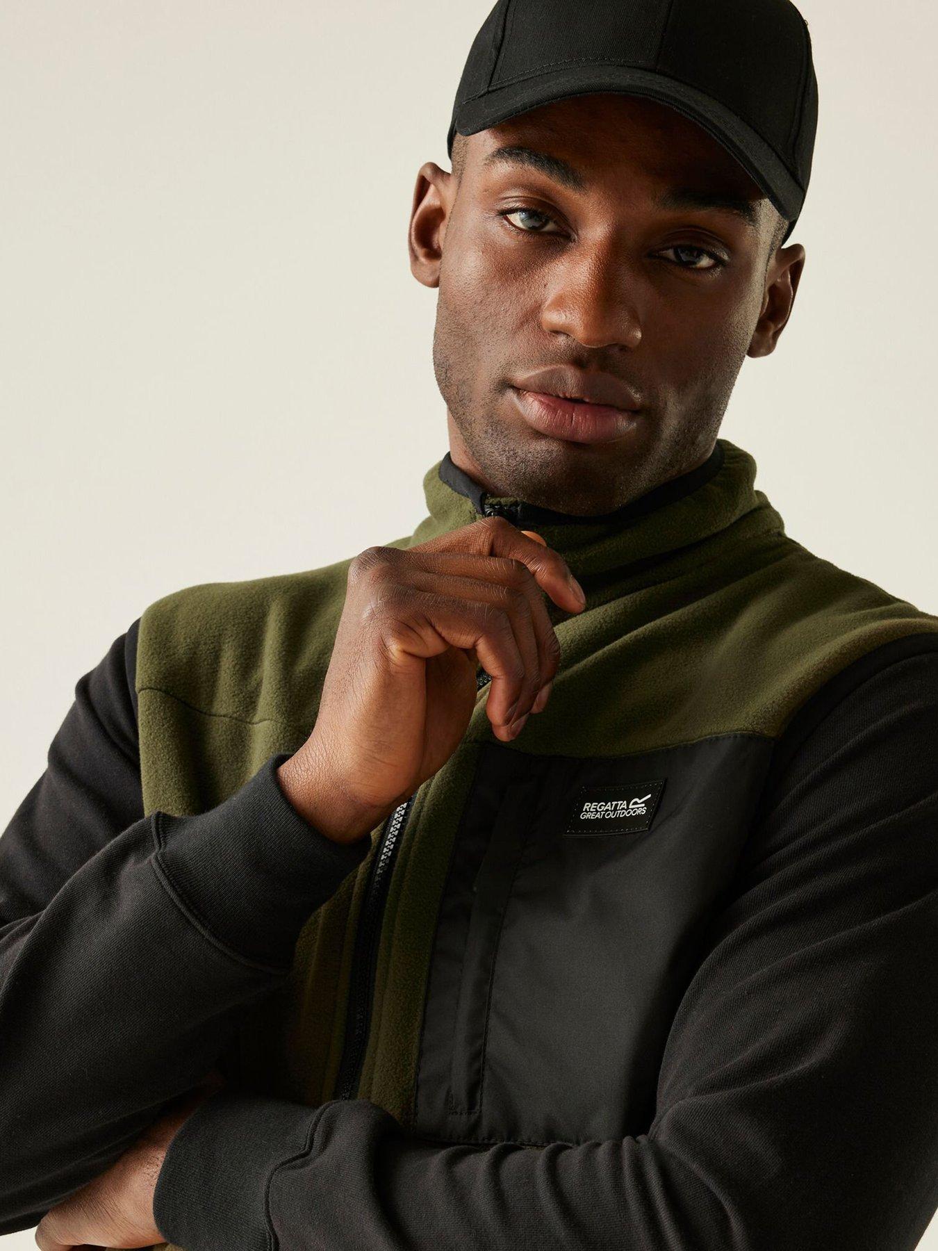 Regatta Mens Frankie Fleece Gilet Green Very