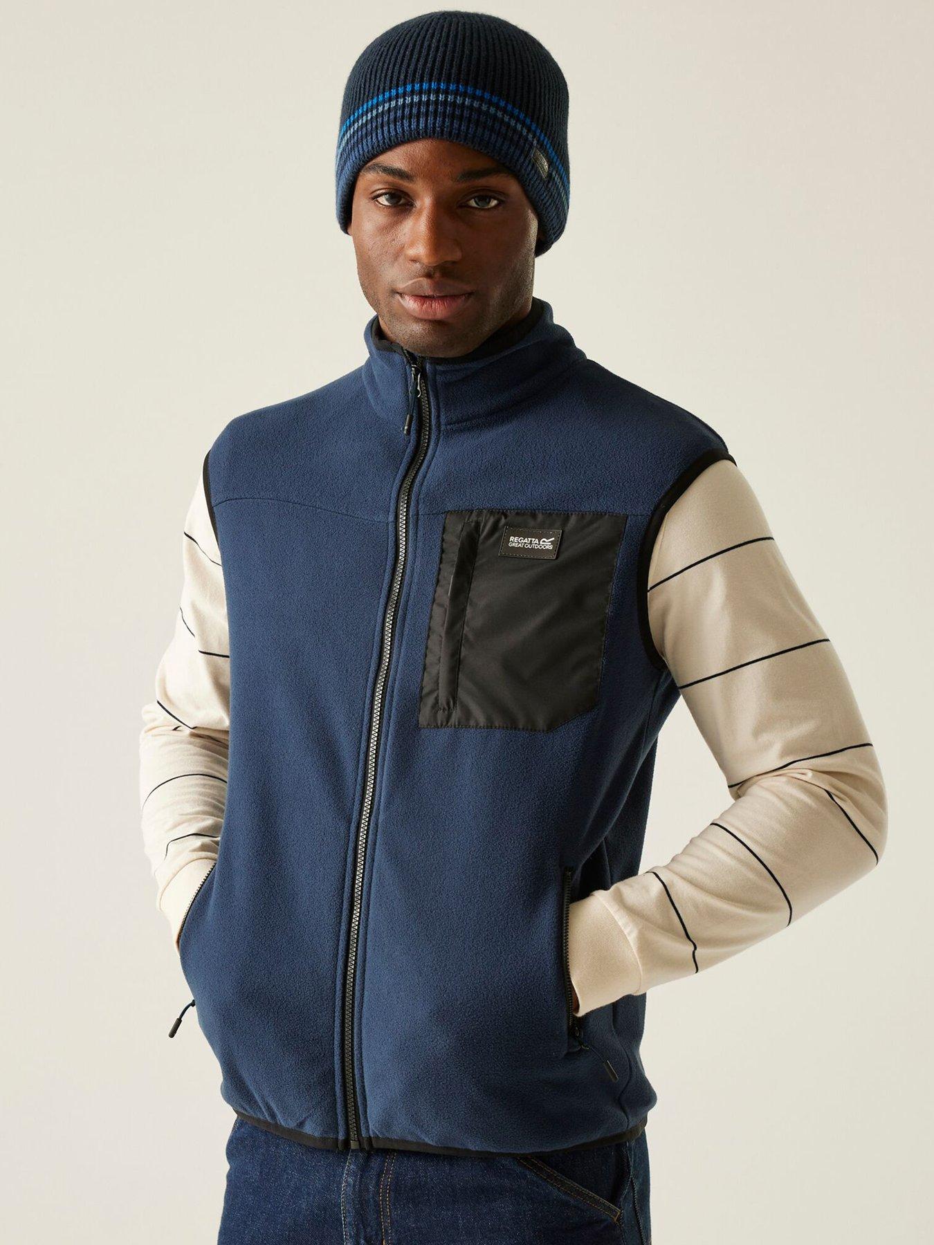 Regatta Mens Frankie Fleece Gilet - Navy