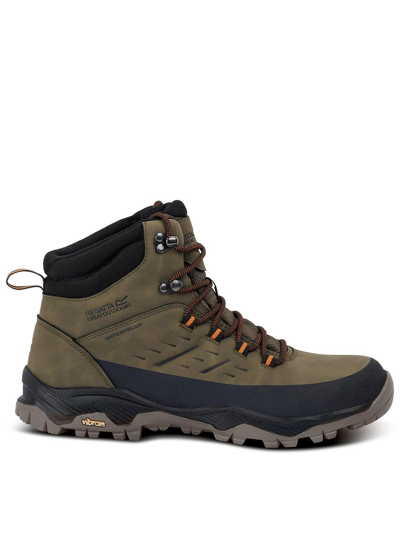 Regatta Mens Blake Mid Walking Boots - Green