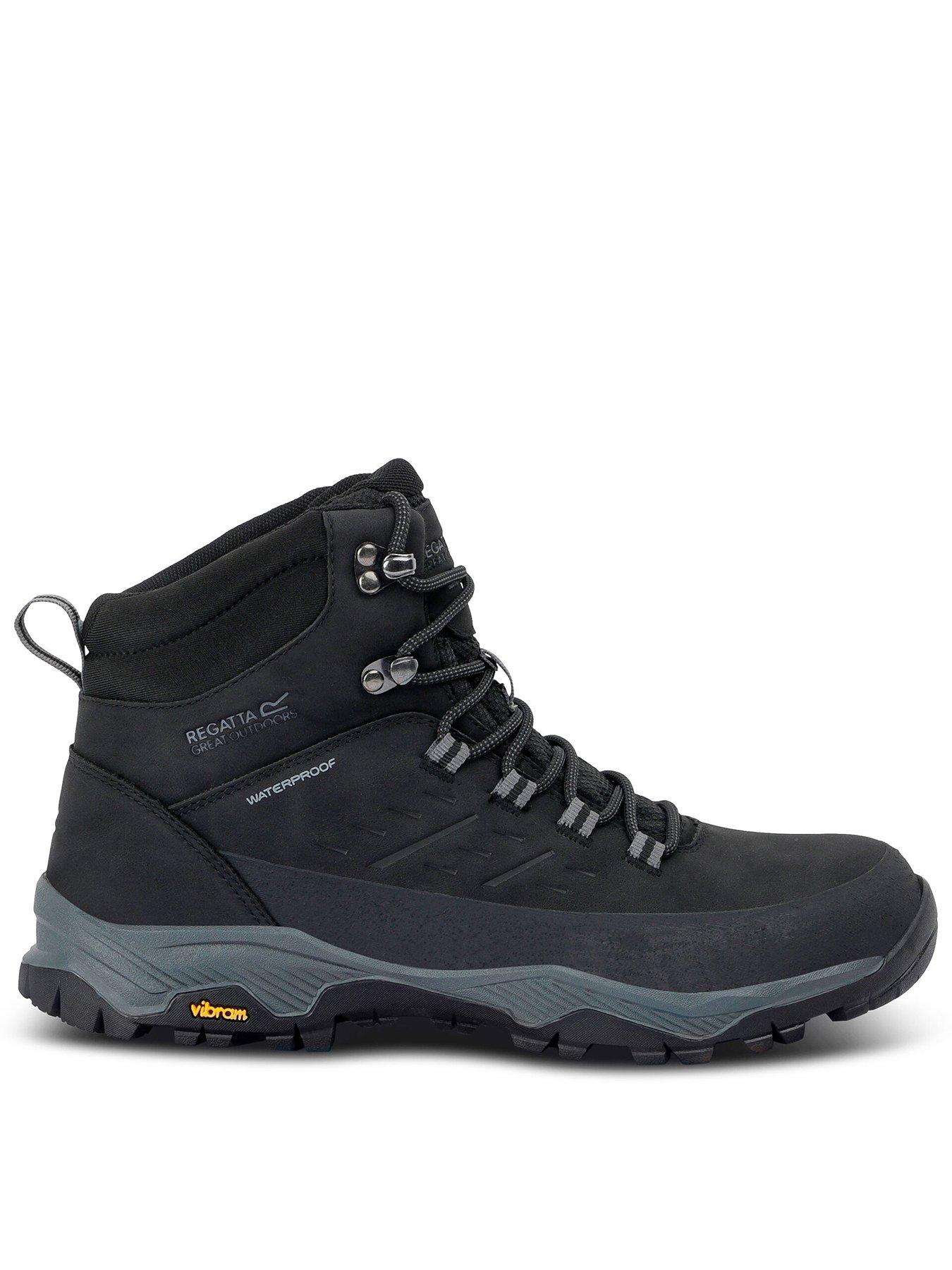 Regatta Mens Blake Mid Walking Boots - Black