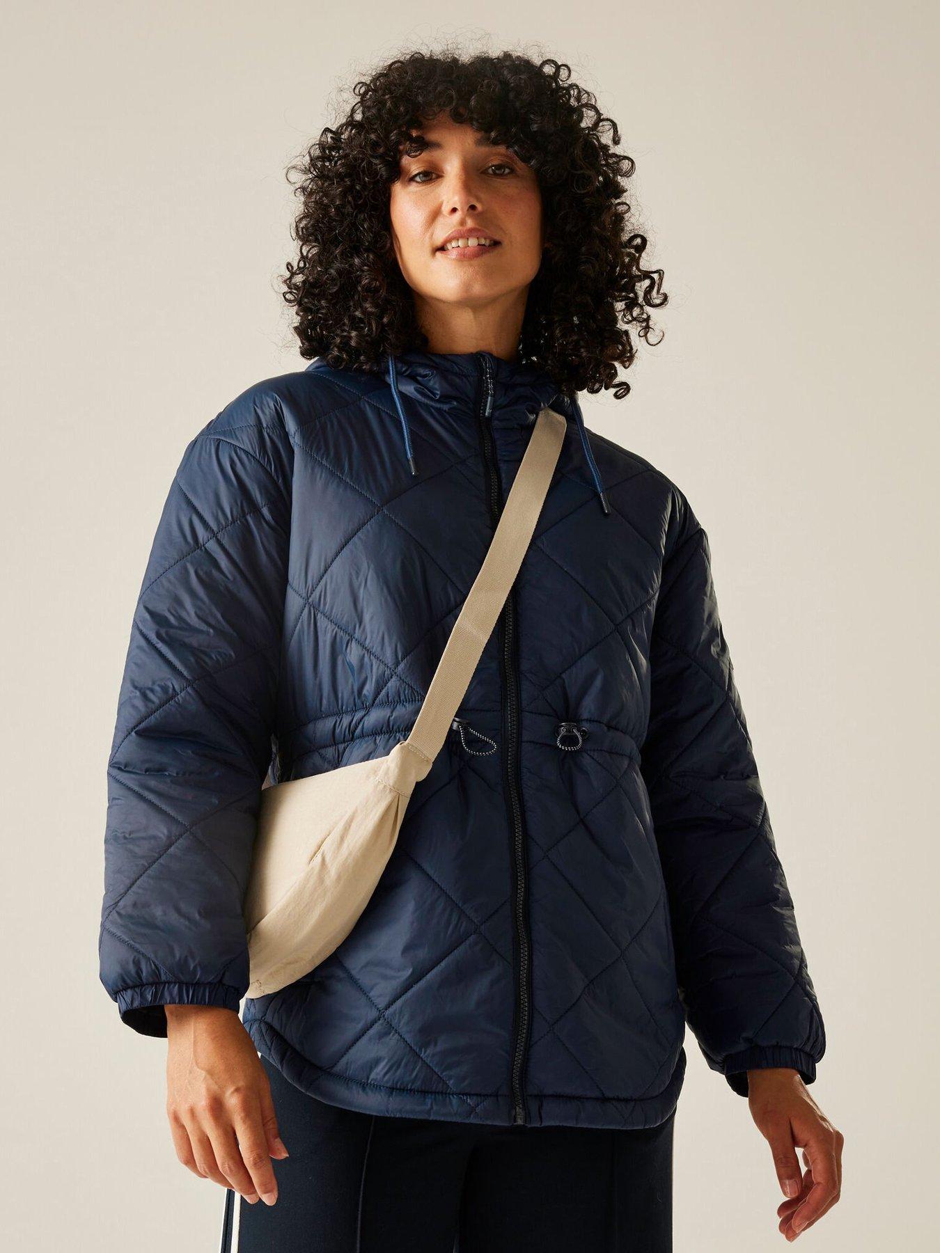 undefined Womens Ivey Padded Jacket - Navy