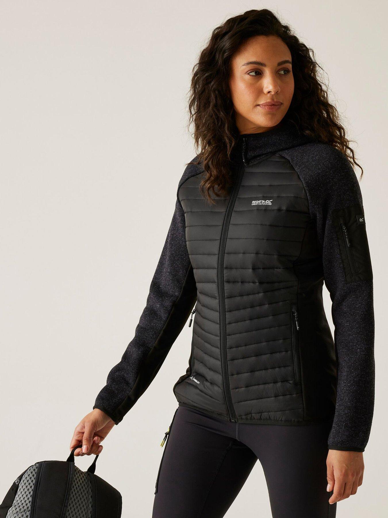 undefined Womens Andreson Hybrid Padded Jacket - Black