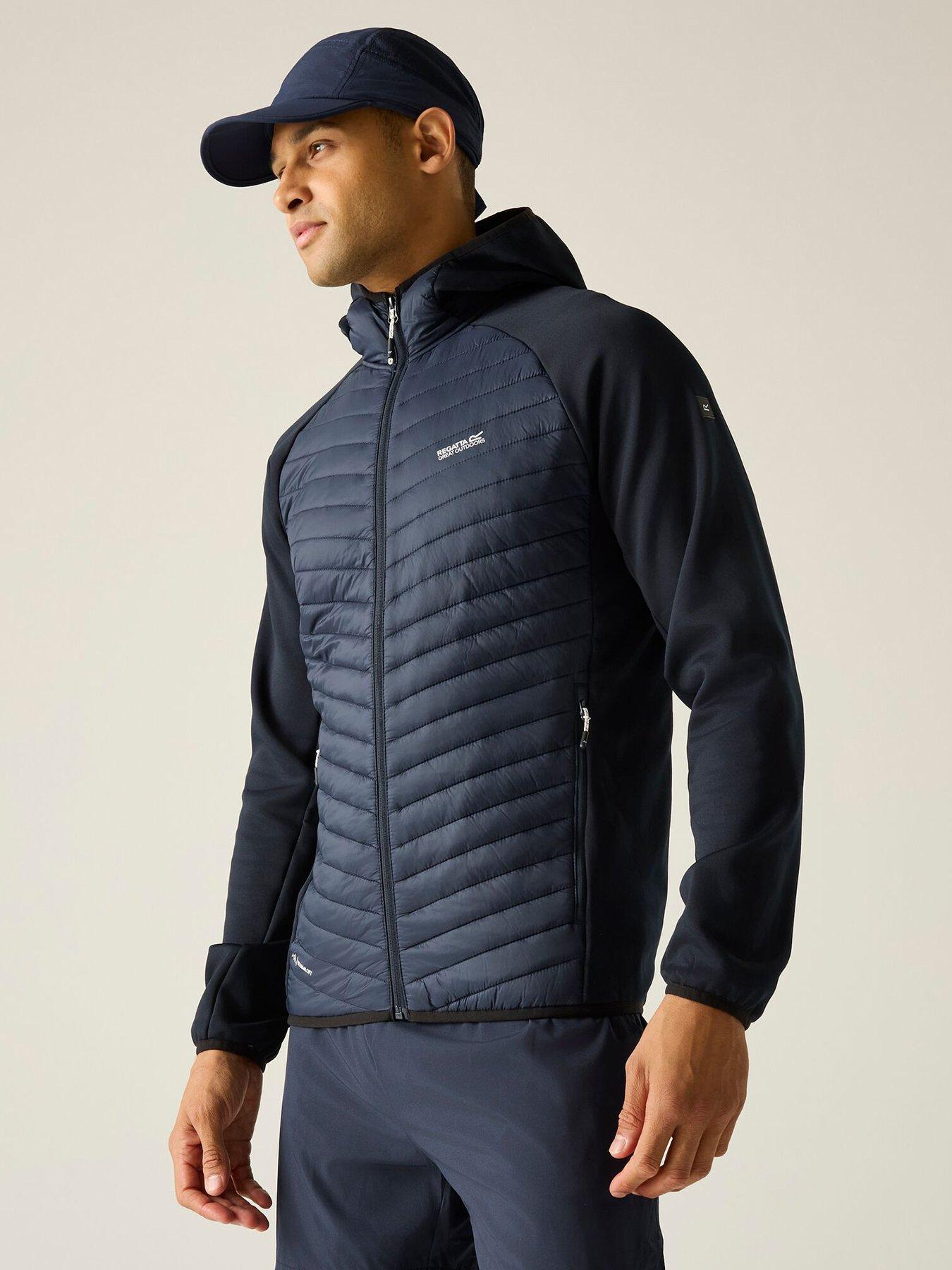 Regatta Mens Andreson Hybrid Padded Jacket - Navy