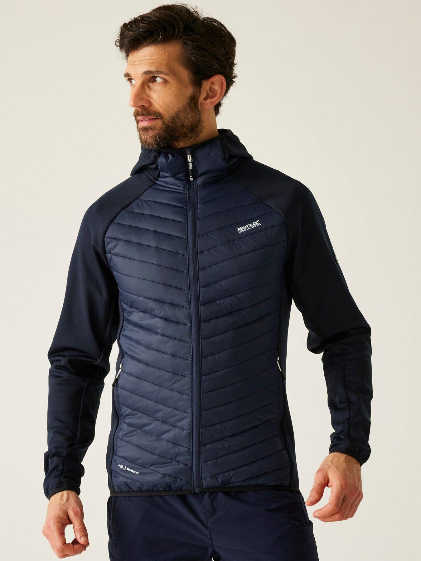 undefined Mens Andreson Hybrid Padded Jacket - Navy