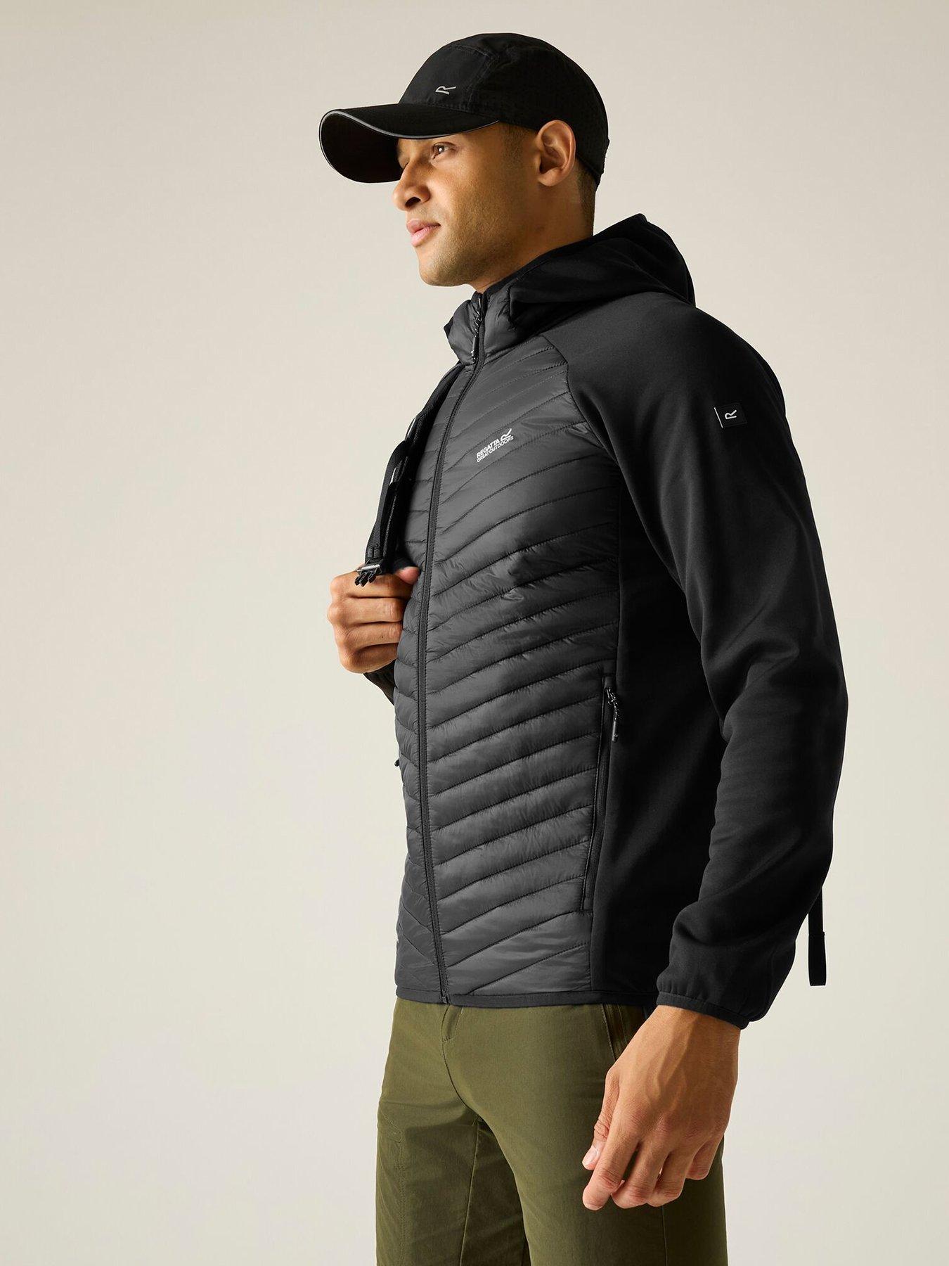 Image 1 of 7 of Regatta Mens Andreson Hybrid Padded Jacket - Black