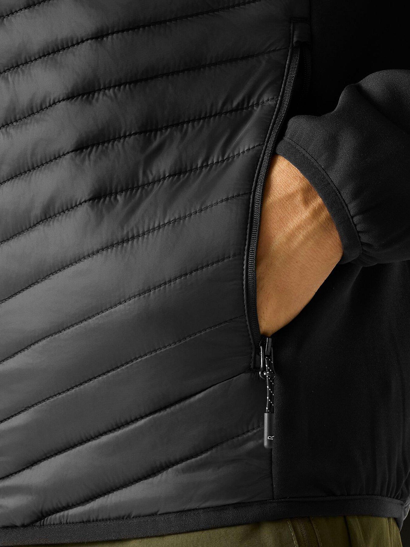 Image 5 of 7 of Regatta Mens Andreson Hybrid Padded Jacket - Black