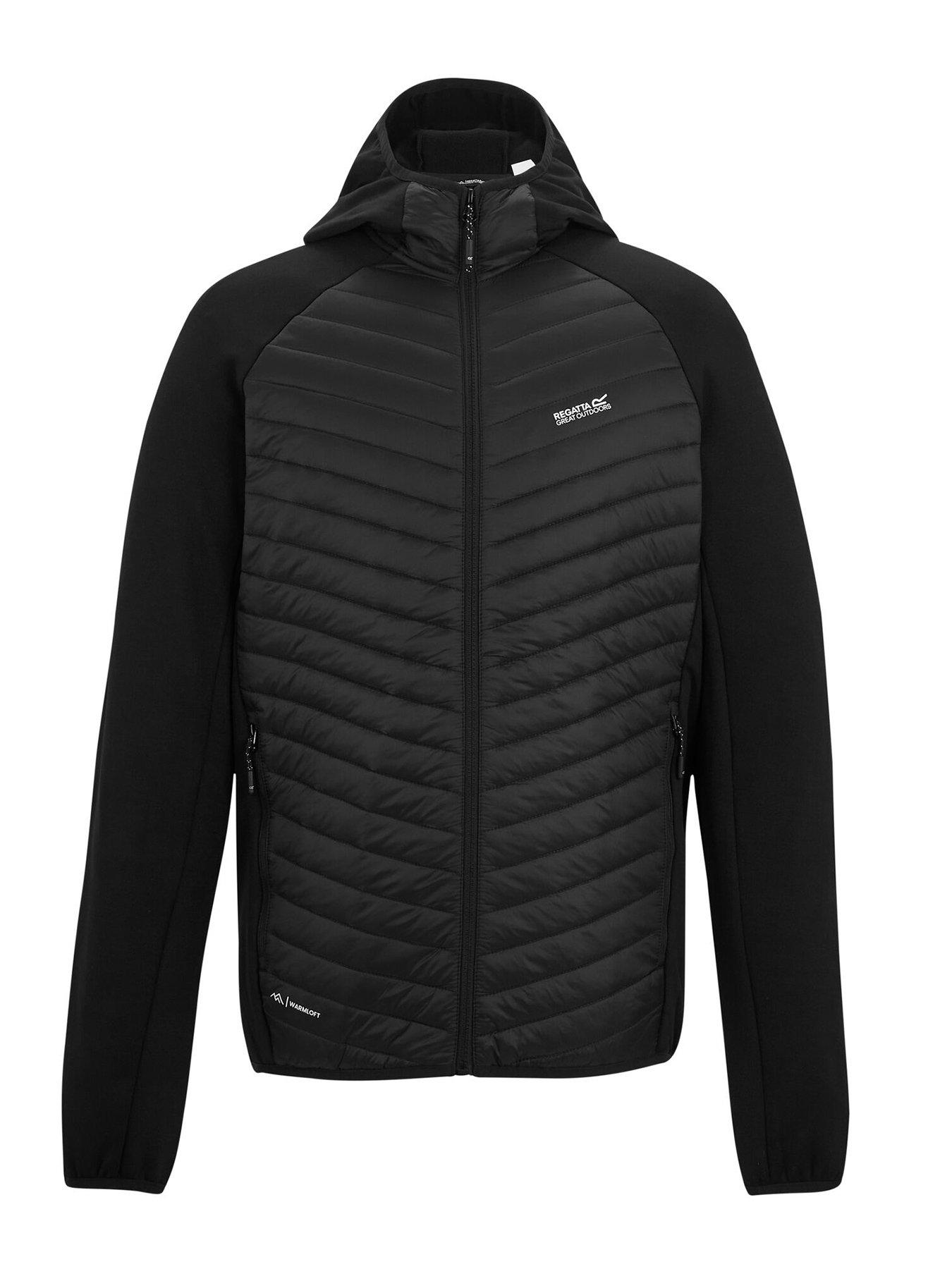 Image 7 of 7 of Regatta Mens Andreson Hybrid Padded Jacket - Black