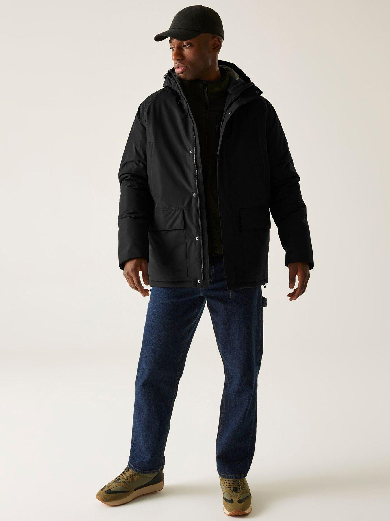 Image 3 of 6 of Regatta Mens Savon Waterproof Insulated Jacket - Black