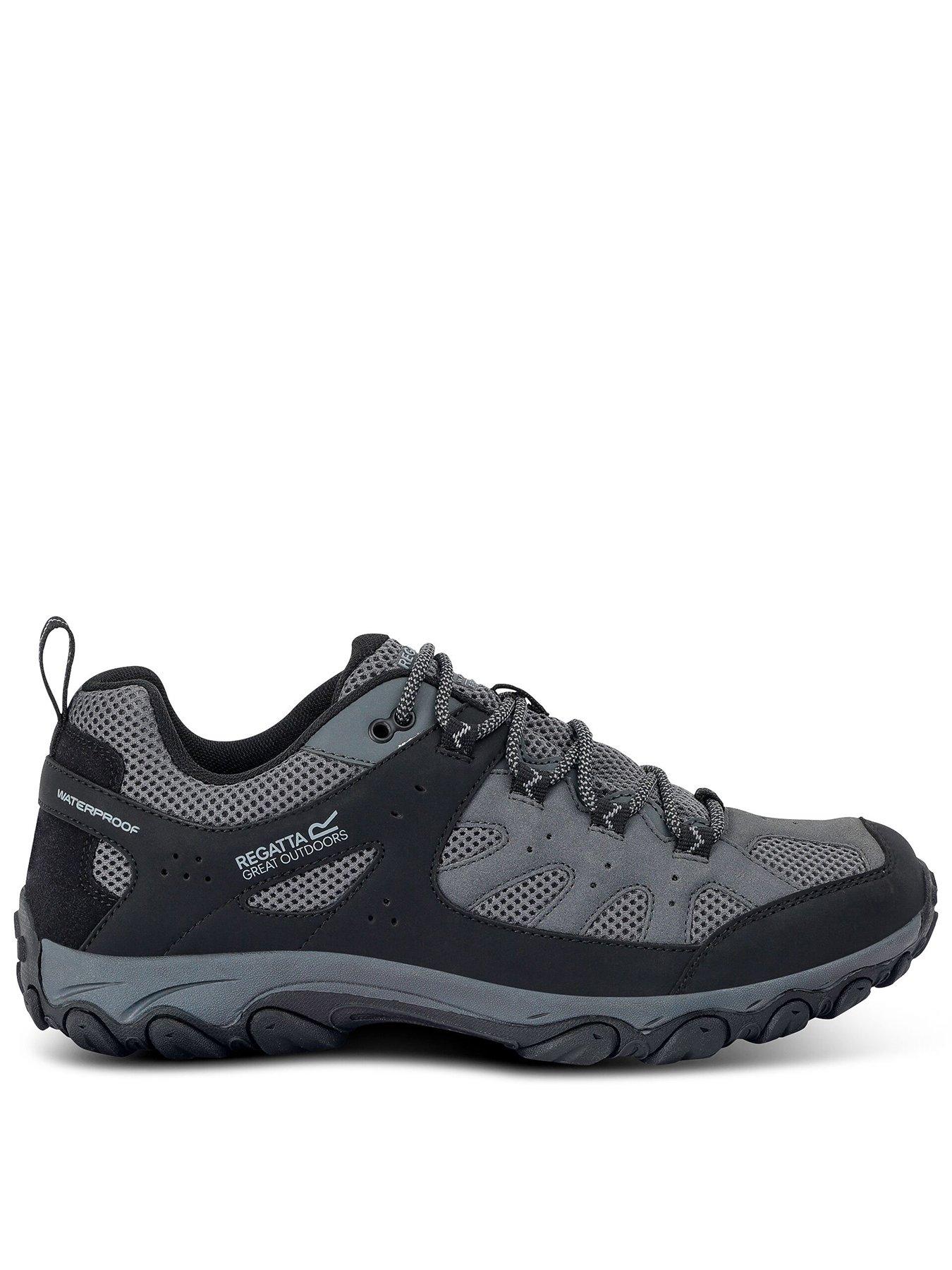Regatta Mens Edgepoint Iv Low Walking Shoes, Grey, Size 8, Men