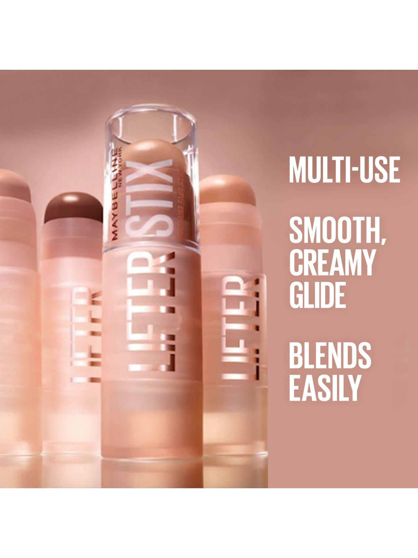 Image 3 of 8 of MAYBELLINE Lifter Stix Multi-Use Countour Stick, for Natural Coverage &amp; a Sculpted Look, formulated with Cranberry Seed Oil, Non-Comedogenic