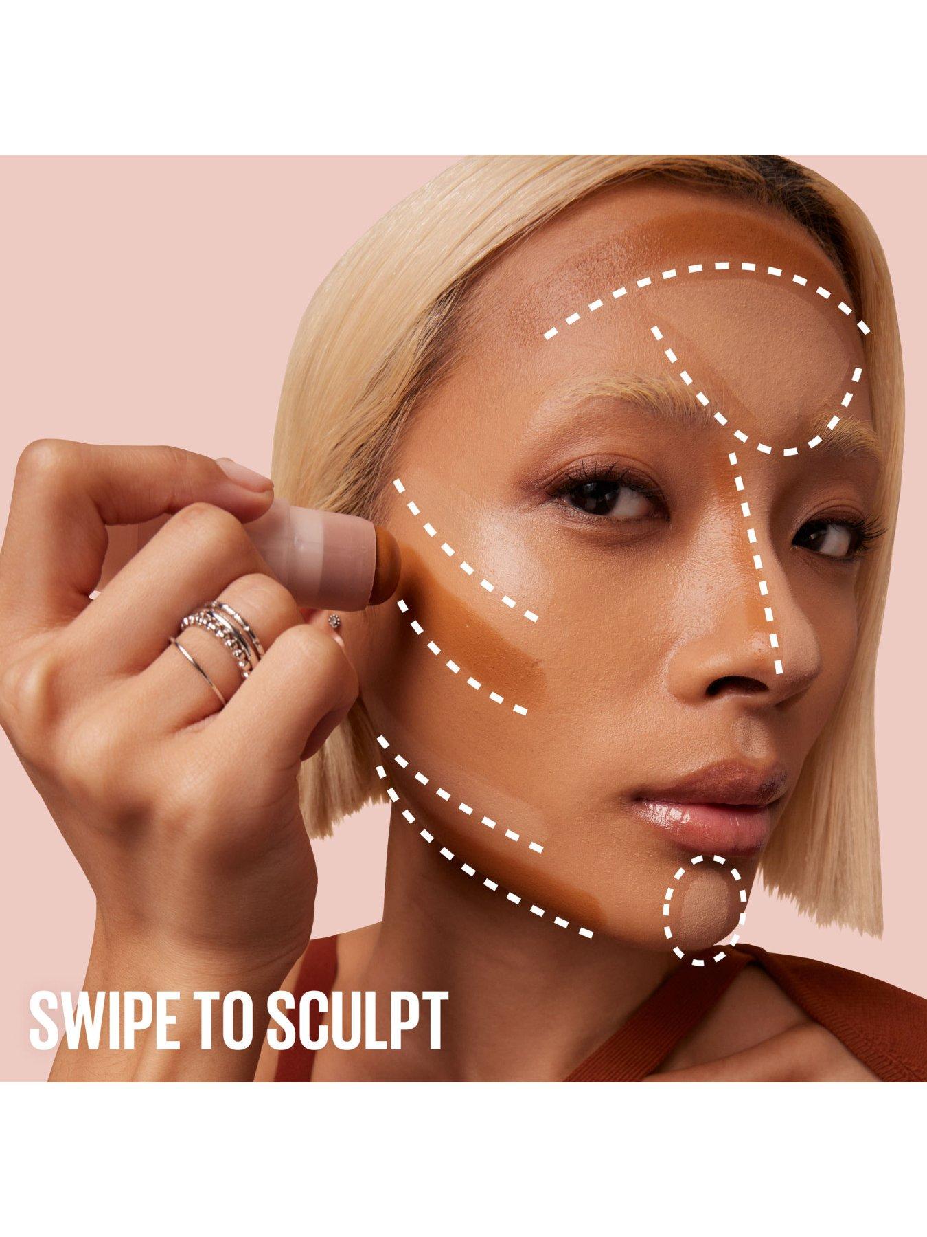 Image 7 of 8 of MAYBELLINE Lifter Stix Multi-Use Countour Stick, for Natural Coverage &amp; a Sculpted Look, formulated with Cranberry Seed Oil, Non-Comedogenic