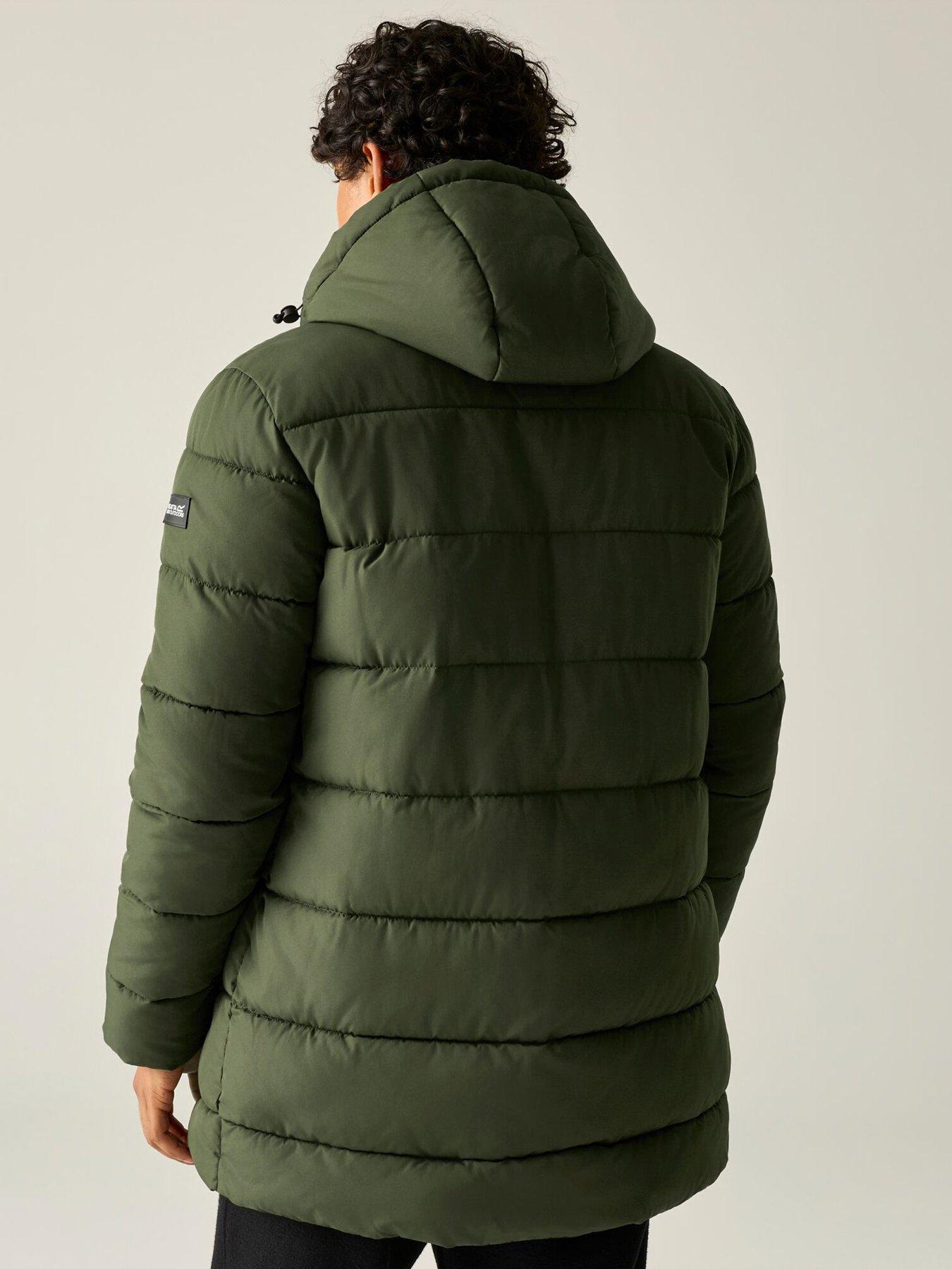 Image 3 of 7 of Regatta Mens Lakiver Padded Jacket - Green