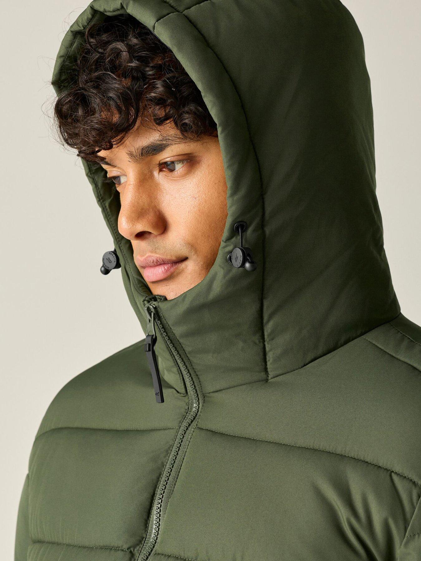 Image 4 of 7 of Regatta Mens Lakiver Padded Jacket - Green