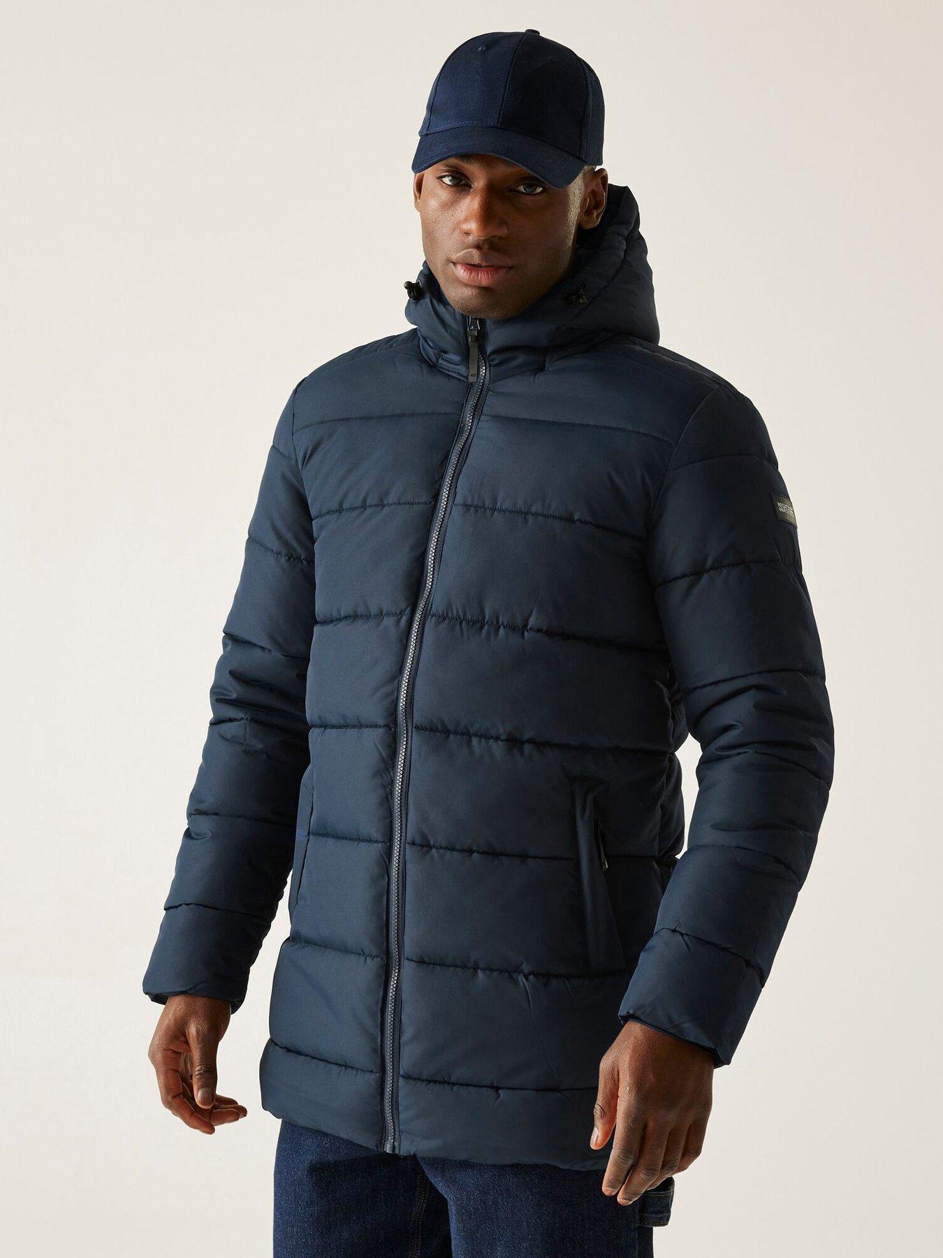 Image 1 of 7 of Regatta Mens Lakiver Padded Jacket - Navy