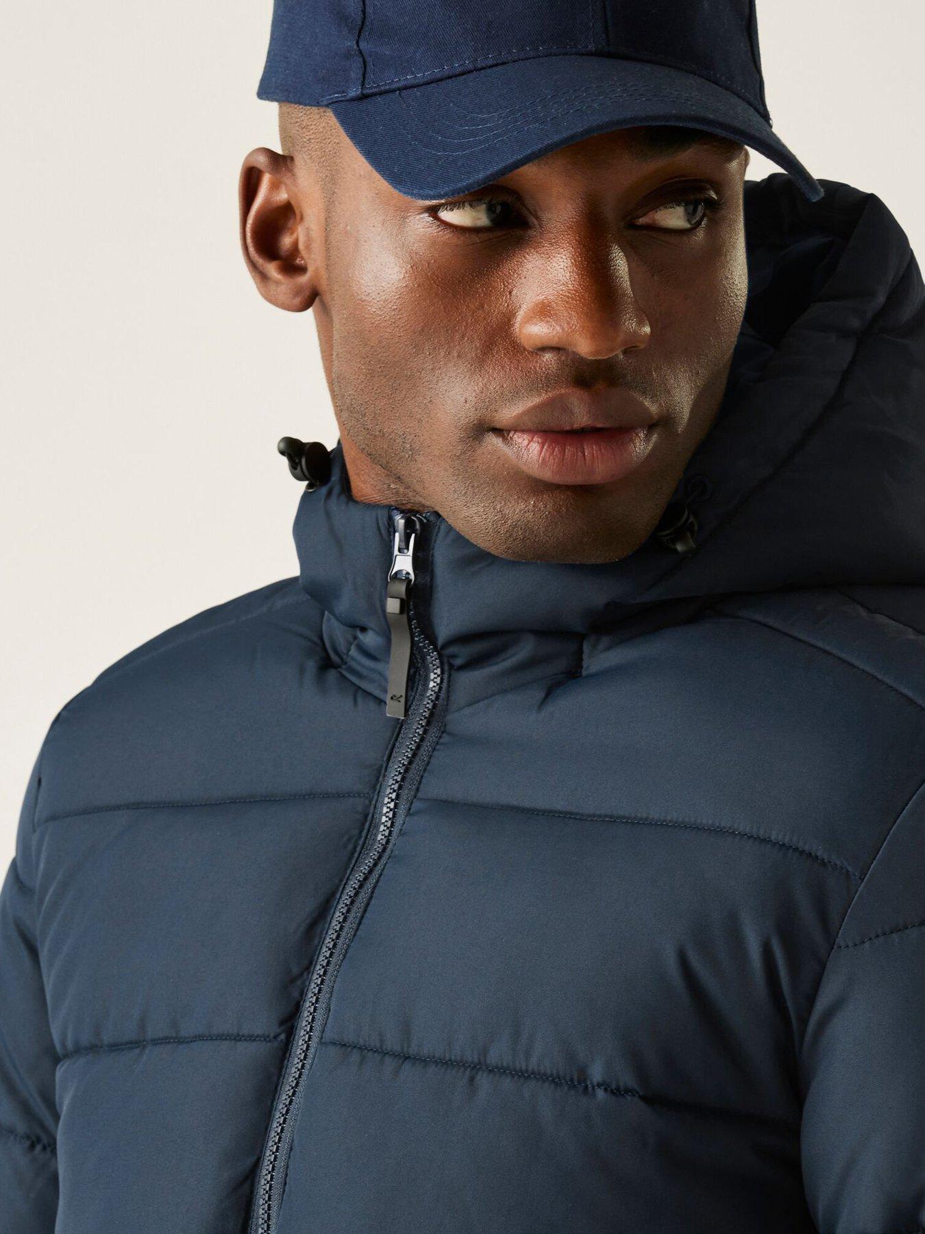 Image 4 of 7 of Regatta Mens Lakiver Padded Jacket - Navy