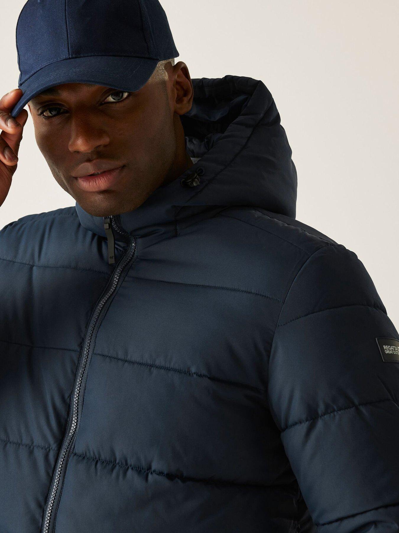 Image 5 of 7 of Regatta Mens Lakiver Padded Jacket - Navy