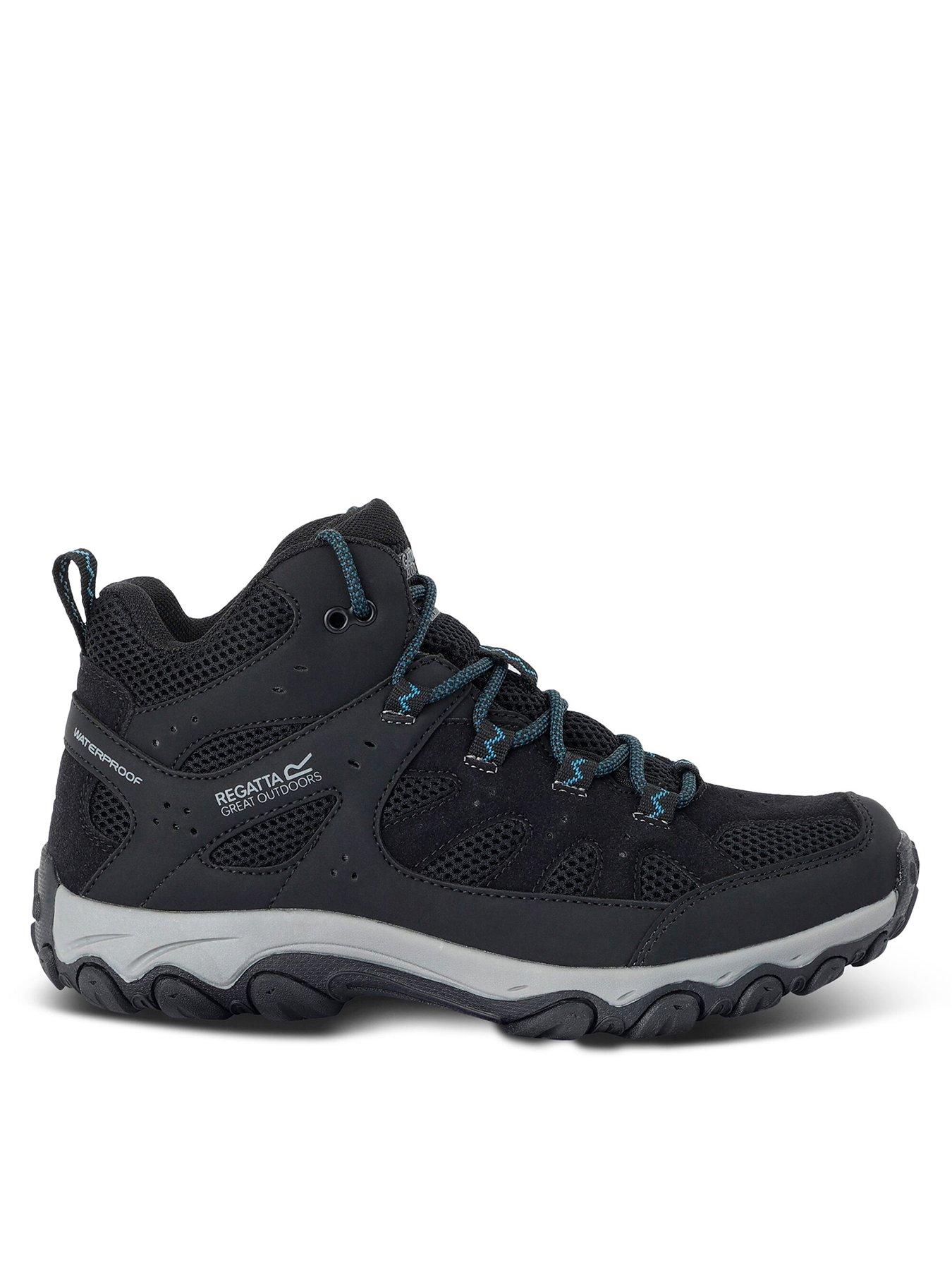 Regatta Womens Edgepoint IV Mid Walking Boots - Black