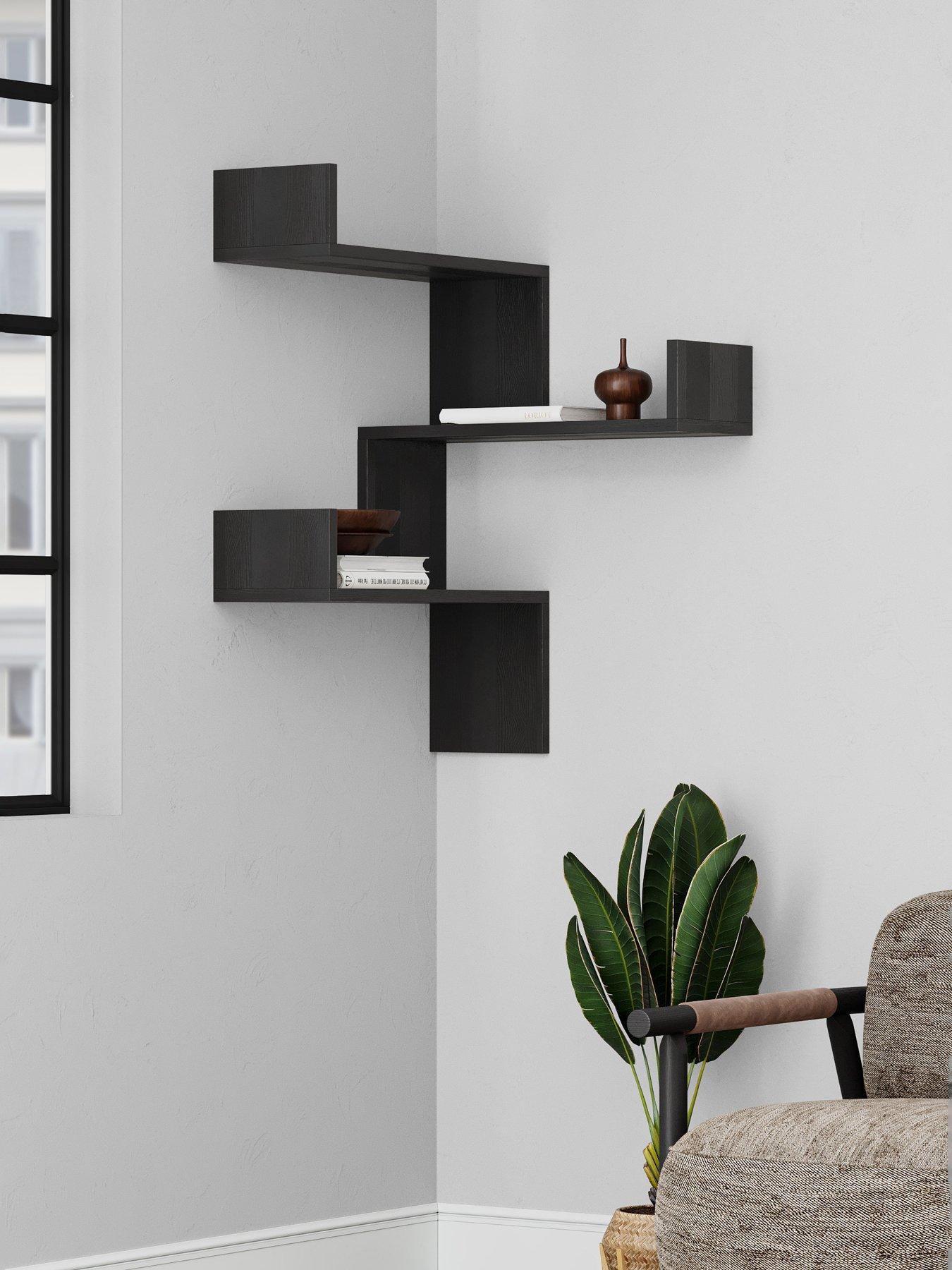 Decortie Luksa Corner Wall Shelf