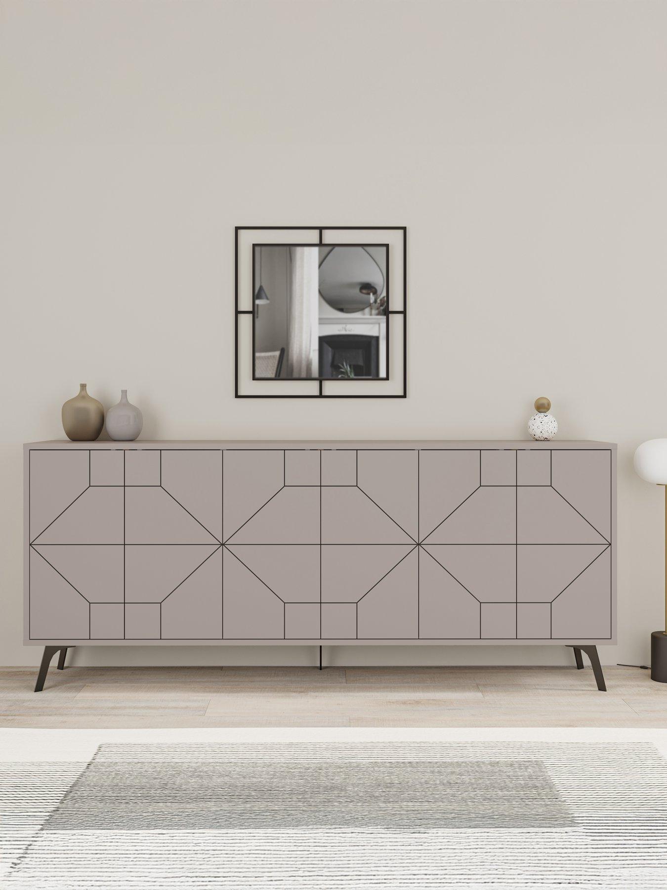 Decortie Dune Large Sideboard - Mocha