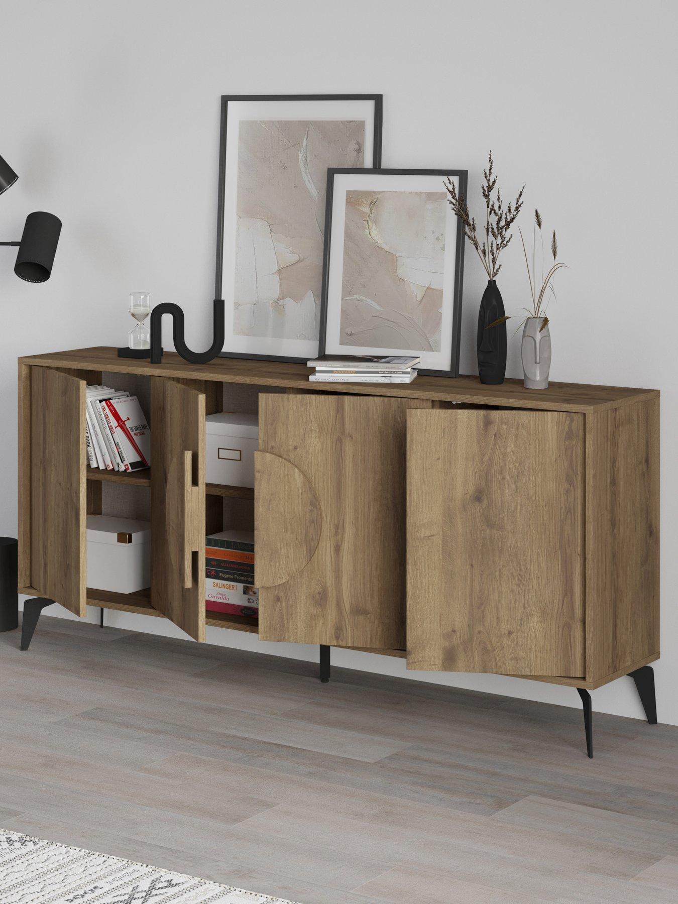 Image 3 of 7 of Decortie Gora Large Sideboard - Dark Oak