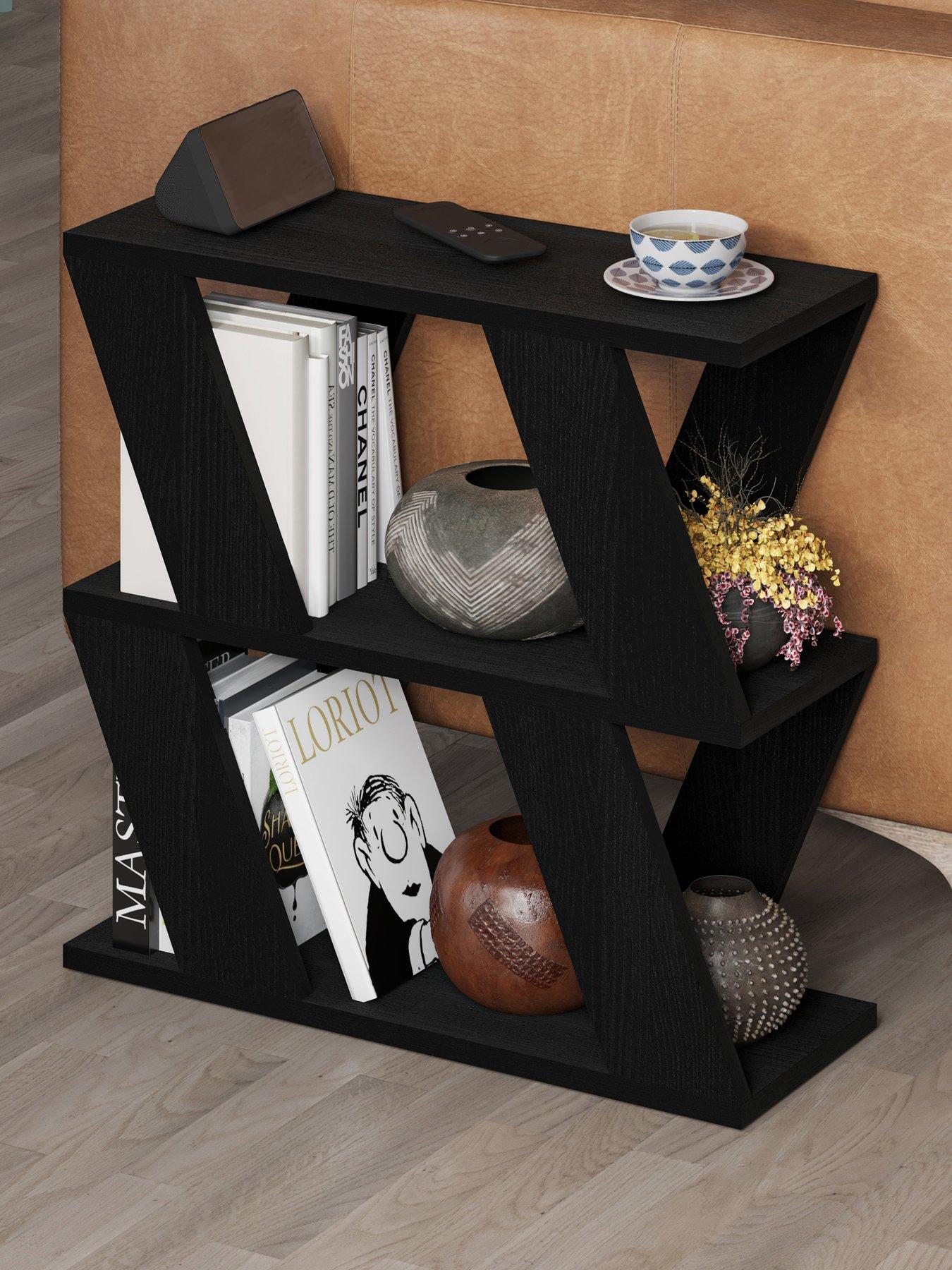 undefined Lazena Sofa Side Table - Black