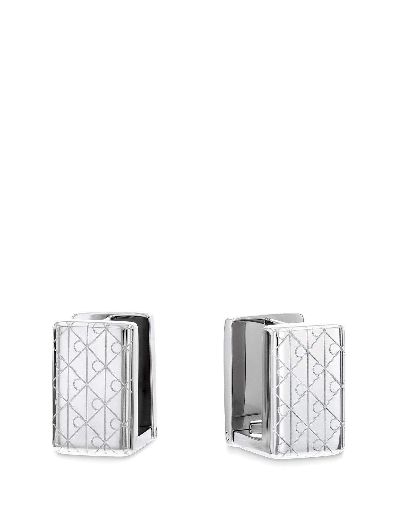 Image 1 of 3 of Calvin Klein Women's CK Iconic Essentials Stainless Steel Earrings