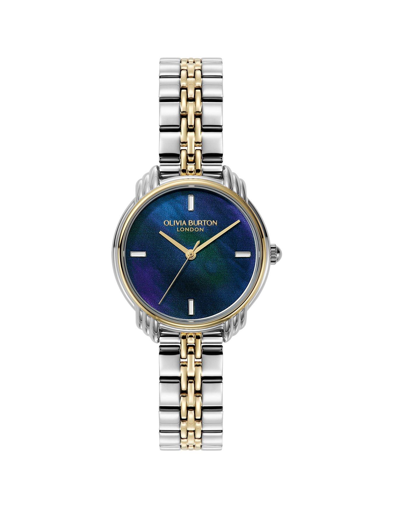 Olivia Burton 30mm Art Deco 2.0 Two Tone Bracelet Watch