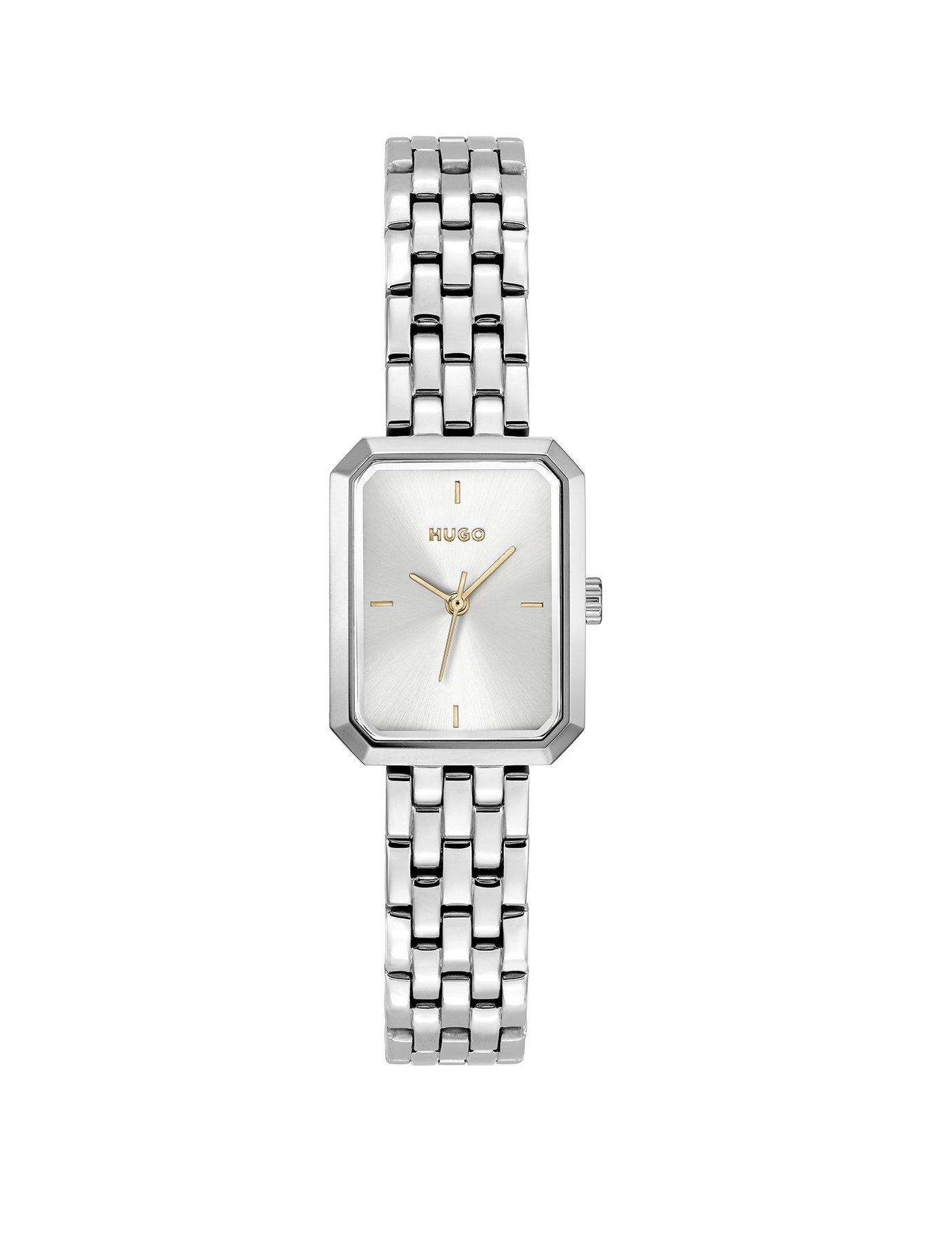 undefined Ladies HUGO #COSY Stainless Steel Bracelet Watch