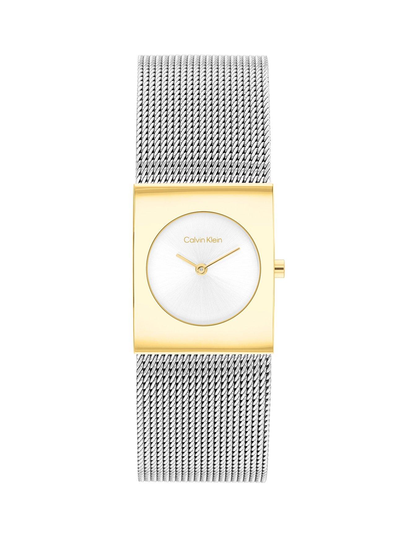 Calvin Klein Women's Ck Pulse Stainless Steel Watch - Silver