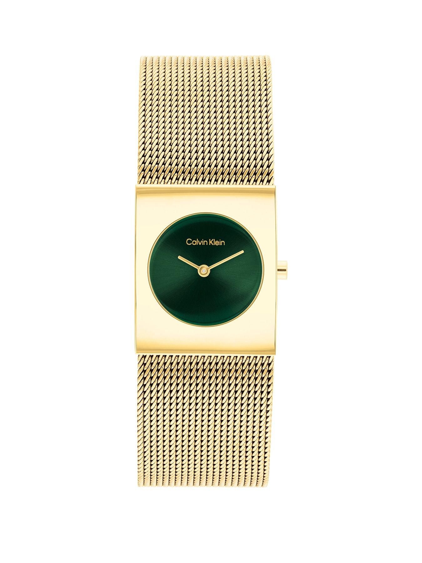 Calvin Klein Women's Ck Pulse Plated Watch - Gold