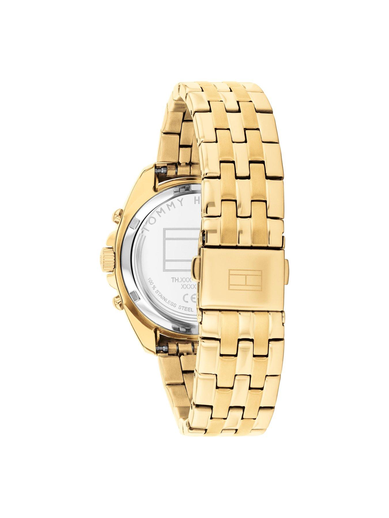 Image 2 of 4 of Tommy Hilfiger Women's Gold-Plated Bracelet Watch