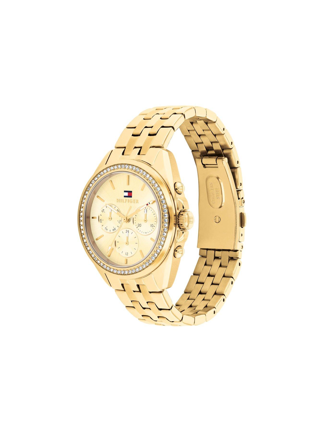 Image 3 of 4 of Tommy Hilfiger Women's Gold-Plated Bracelet Watch