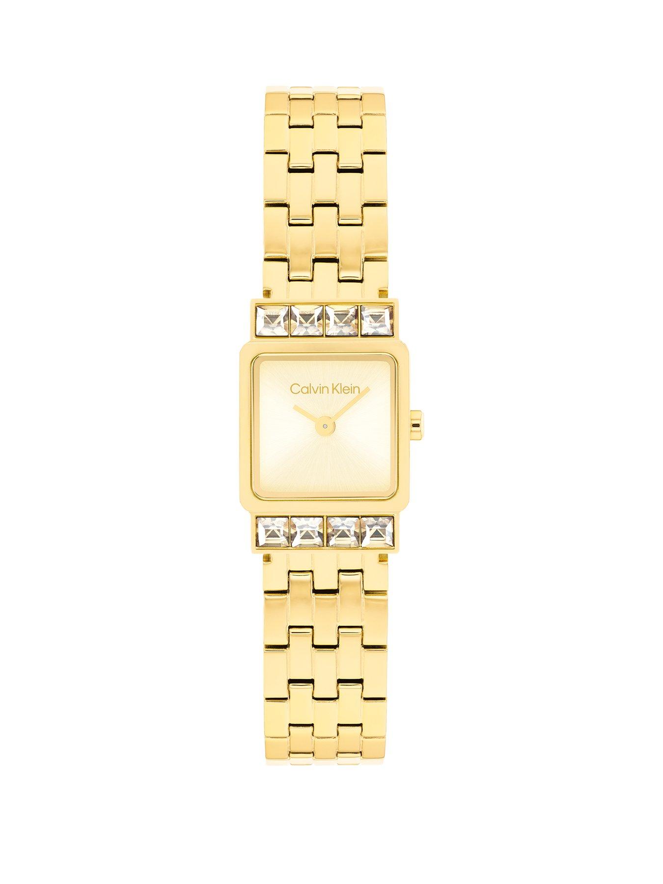 Calvin Klein Women's Ck Poise Plated Watch - Gold