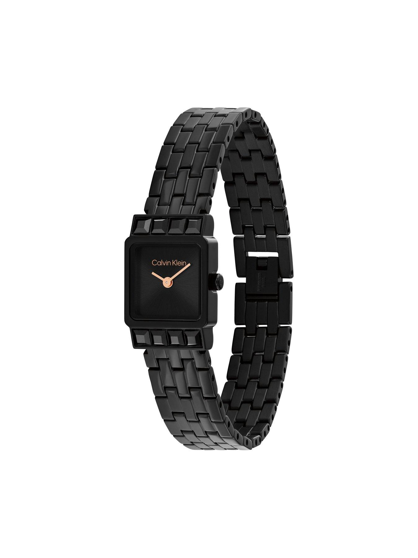 Image 3 of 4 of Calvin Klein Women's Ck Poise IP Watch - Black